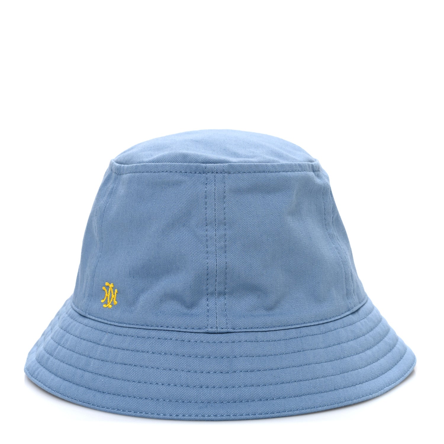 Washed Cotton Calvi Bucket Hat 57 Bleu Faience