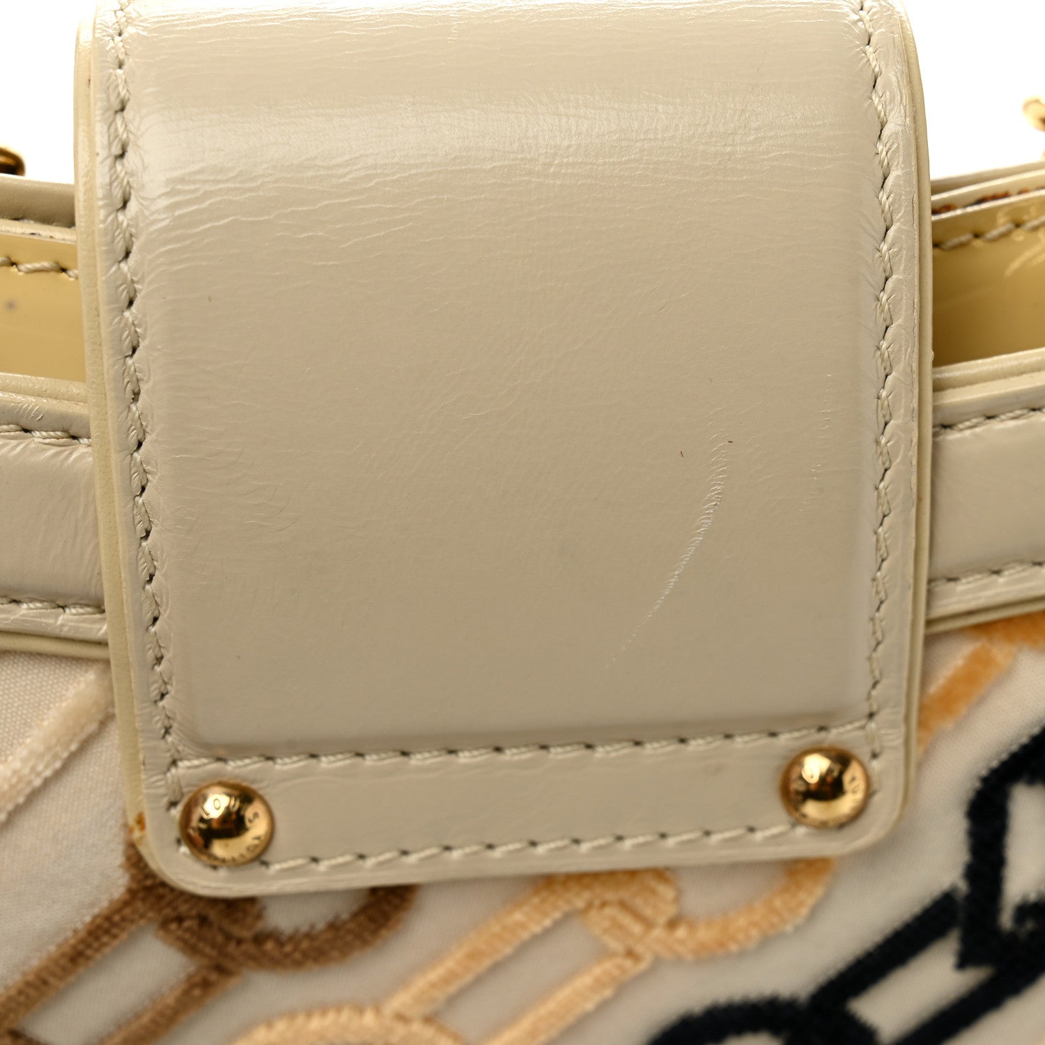Velvet Chains Mini Linda Beige