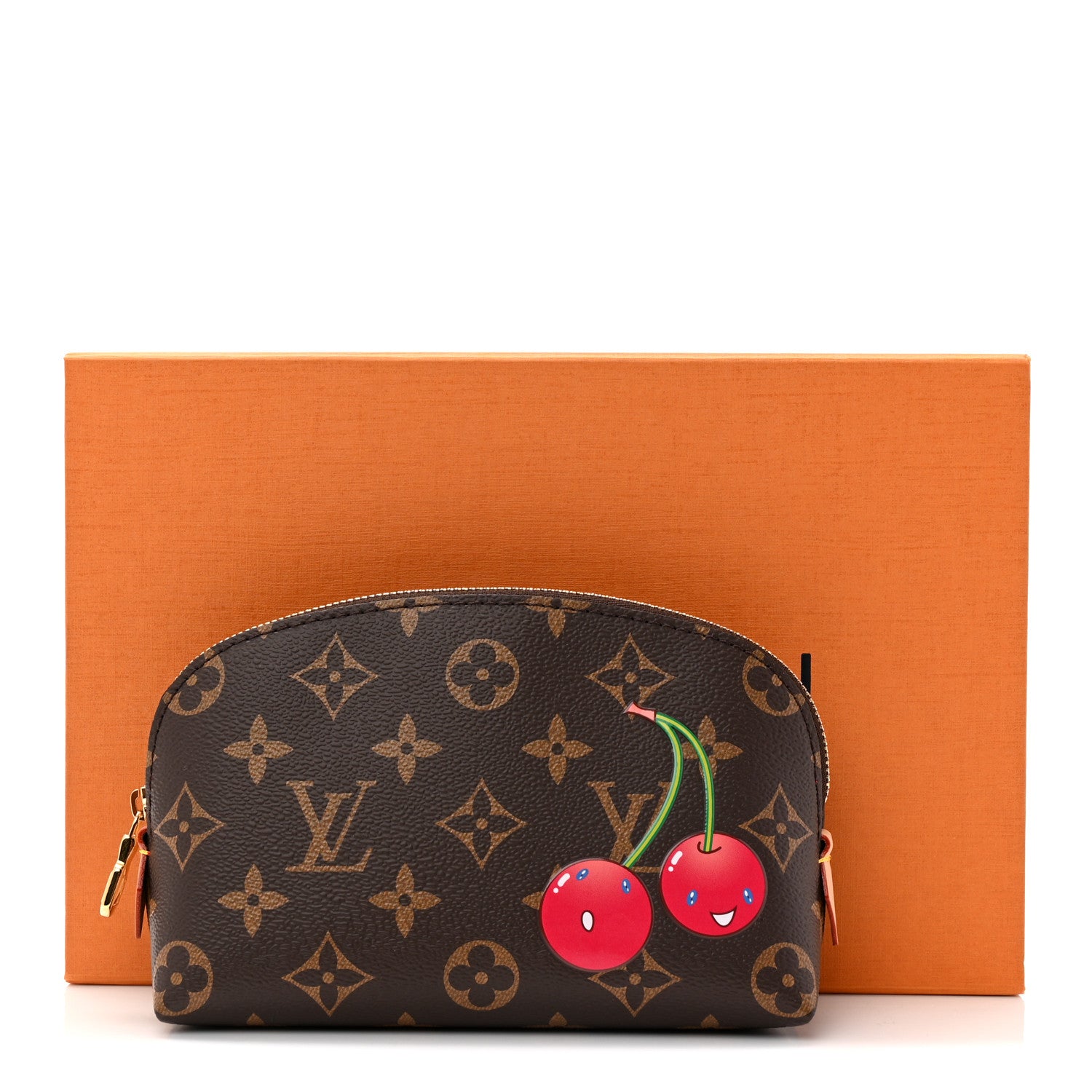 LV x TM Monogram Cerises Cosmetic Pouch PM