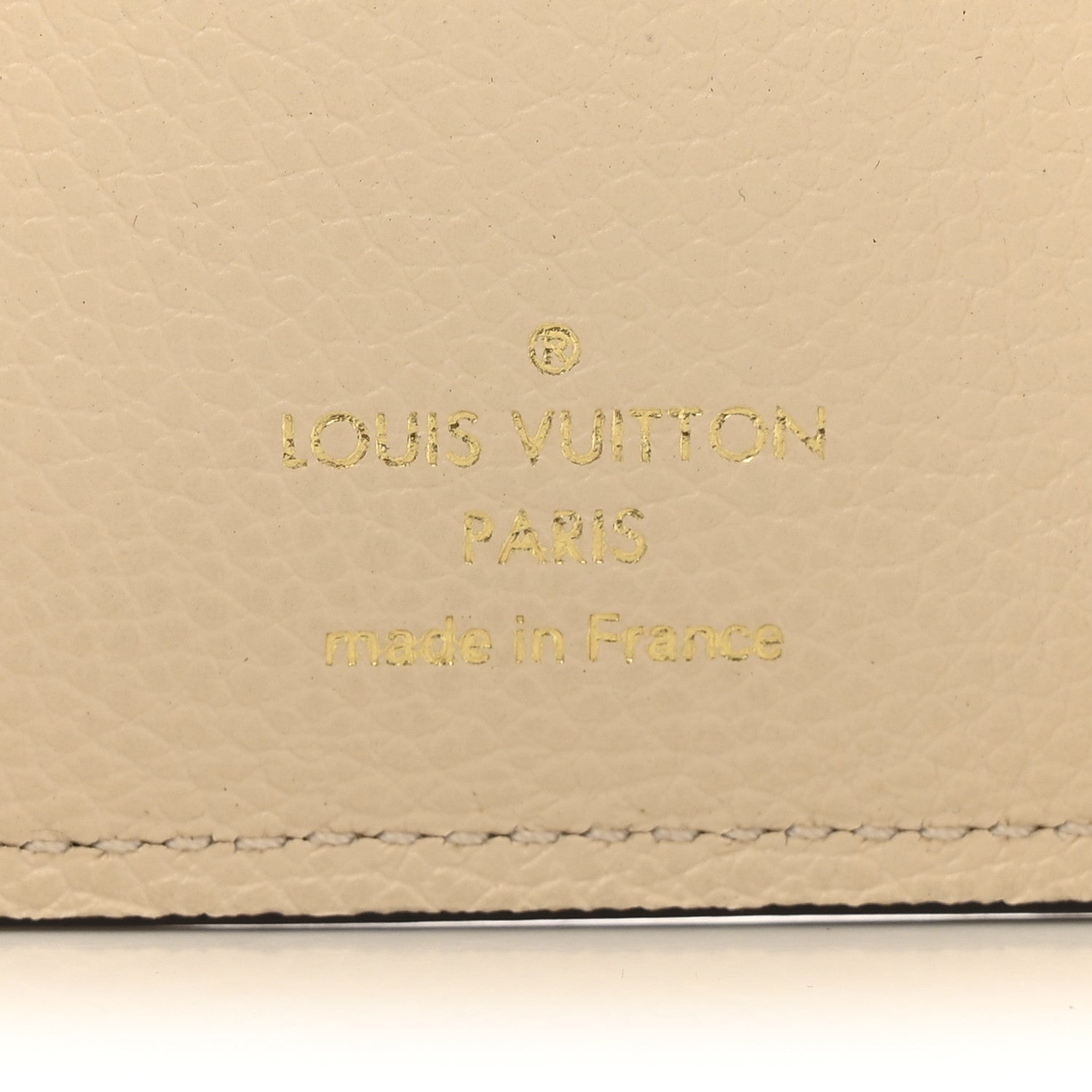 Empreinte Monogram Giant Victorine Wallet Creme Bois De Rose