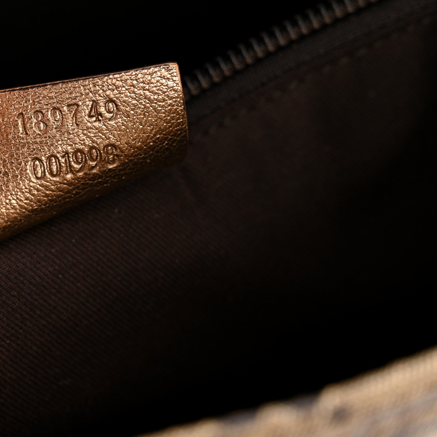 Crystal Monogram Web Small Flat Messenger Crossbody Bronze
