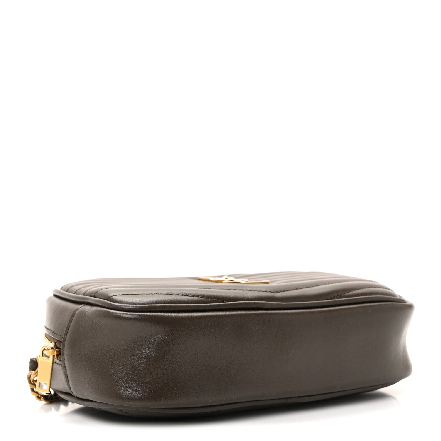 Calfskin Matelasse Monogram Mini Lou Camera Bag Light Musk