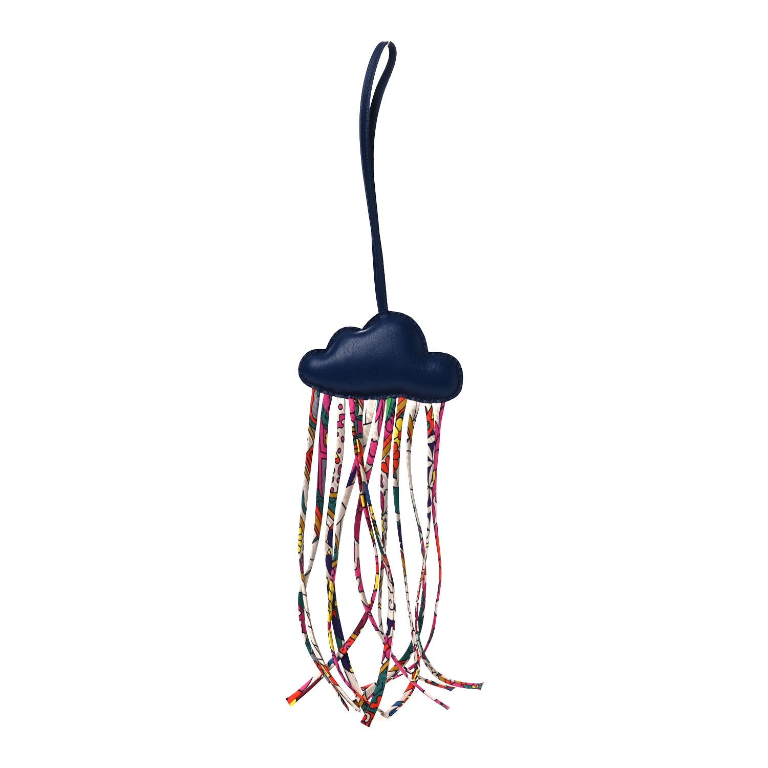 Swift Silk Cord Petit H Cloud Bag Charm