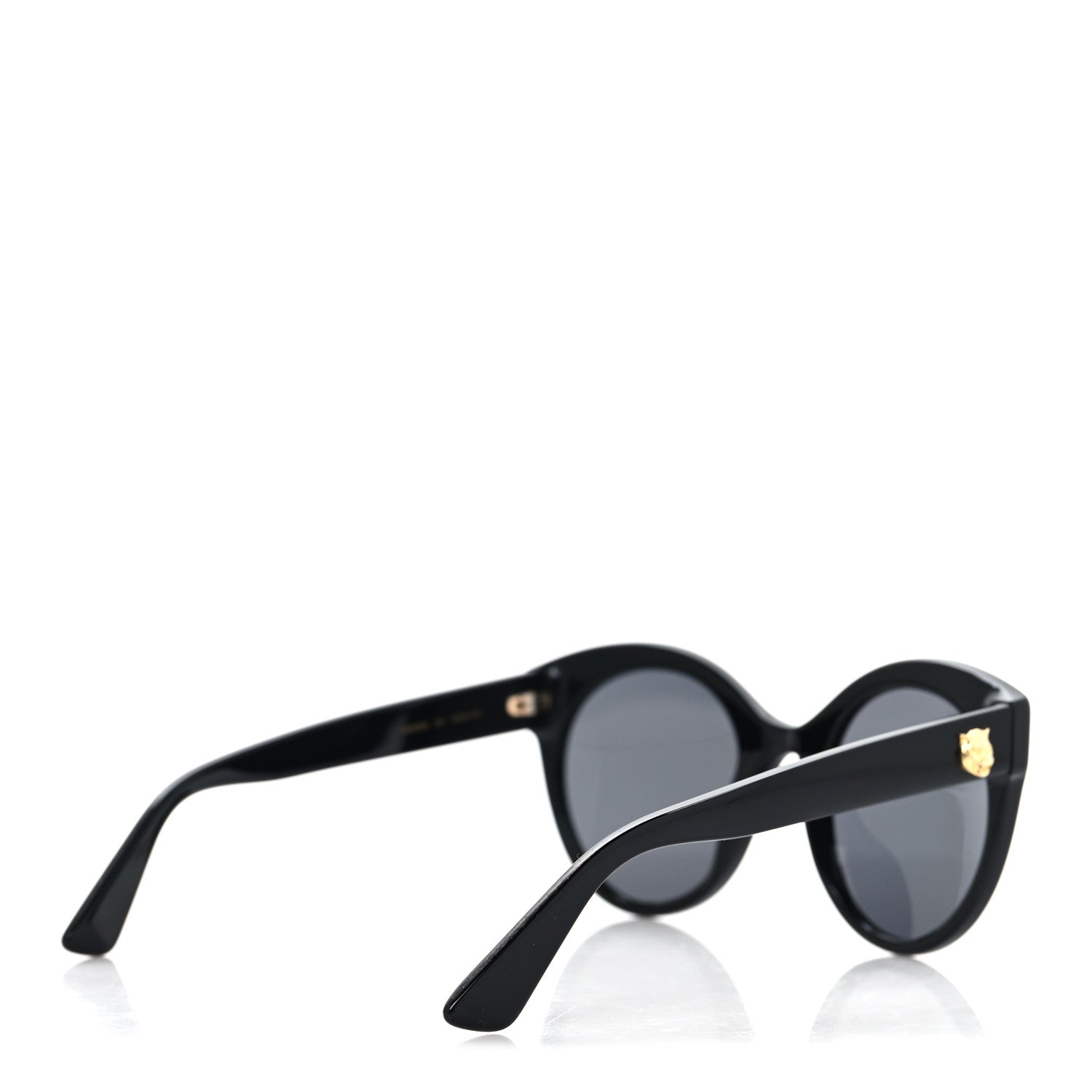 Round GG Sunglasses GG0028S Black