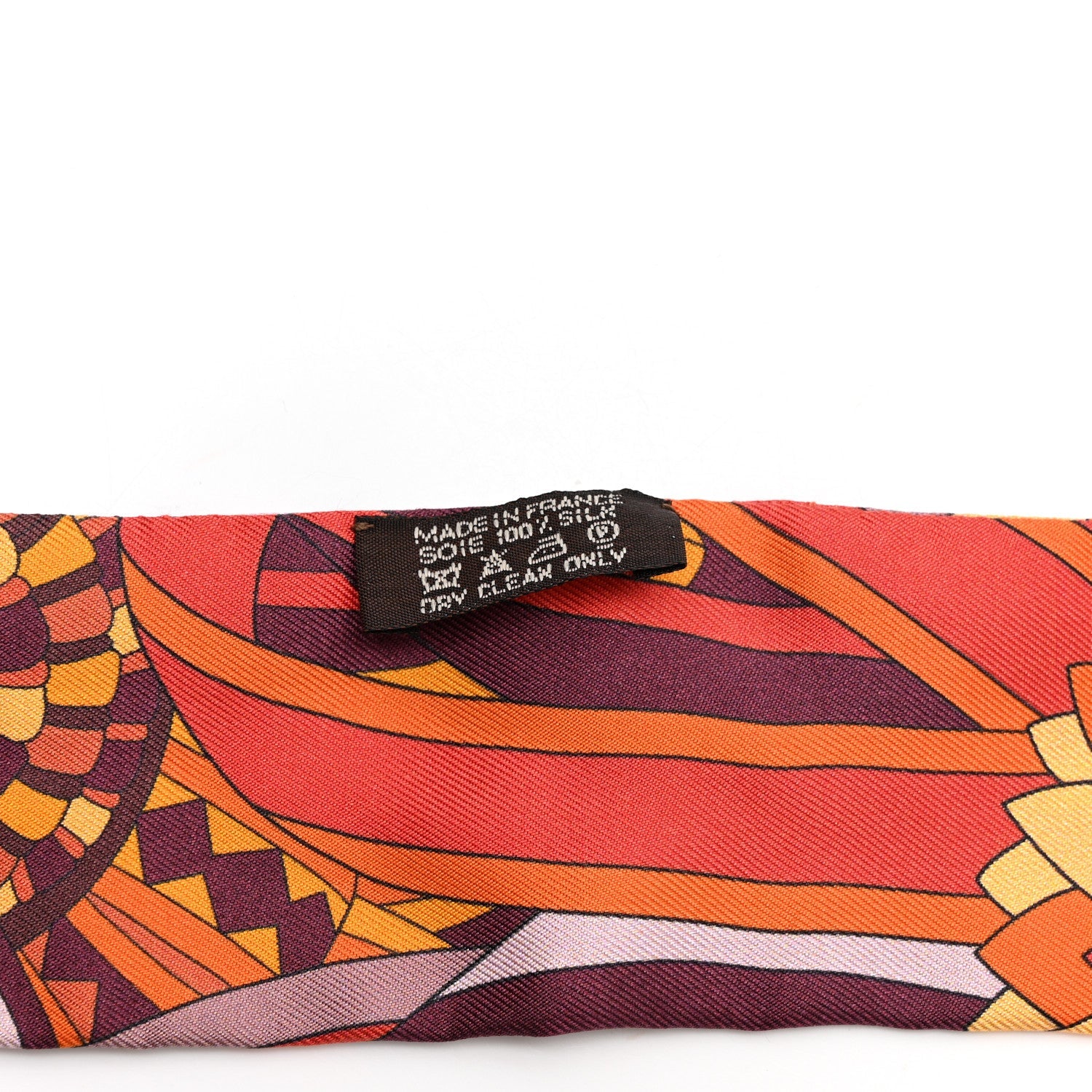Silk Les Flots du Cheval Twilly Orange