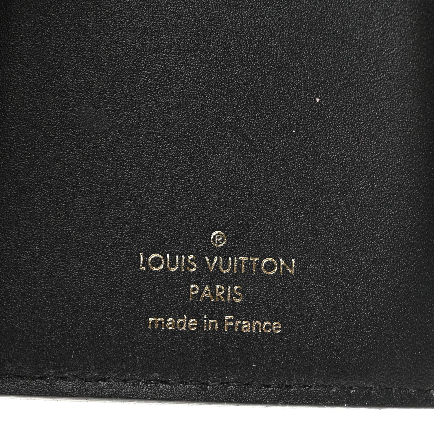 Monogram Flower Lock Compact Wallet Black