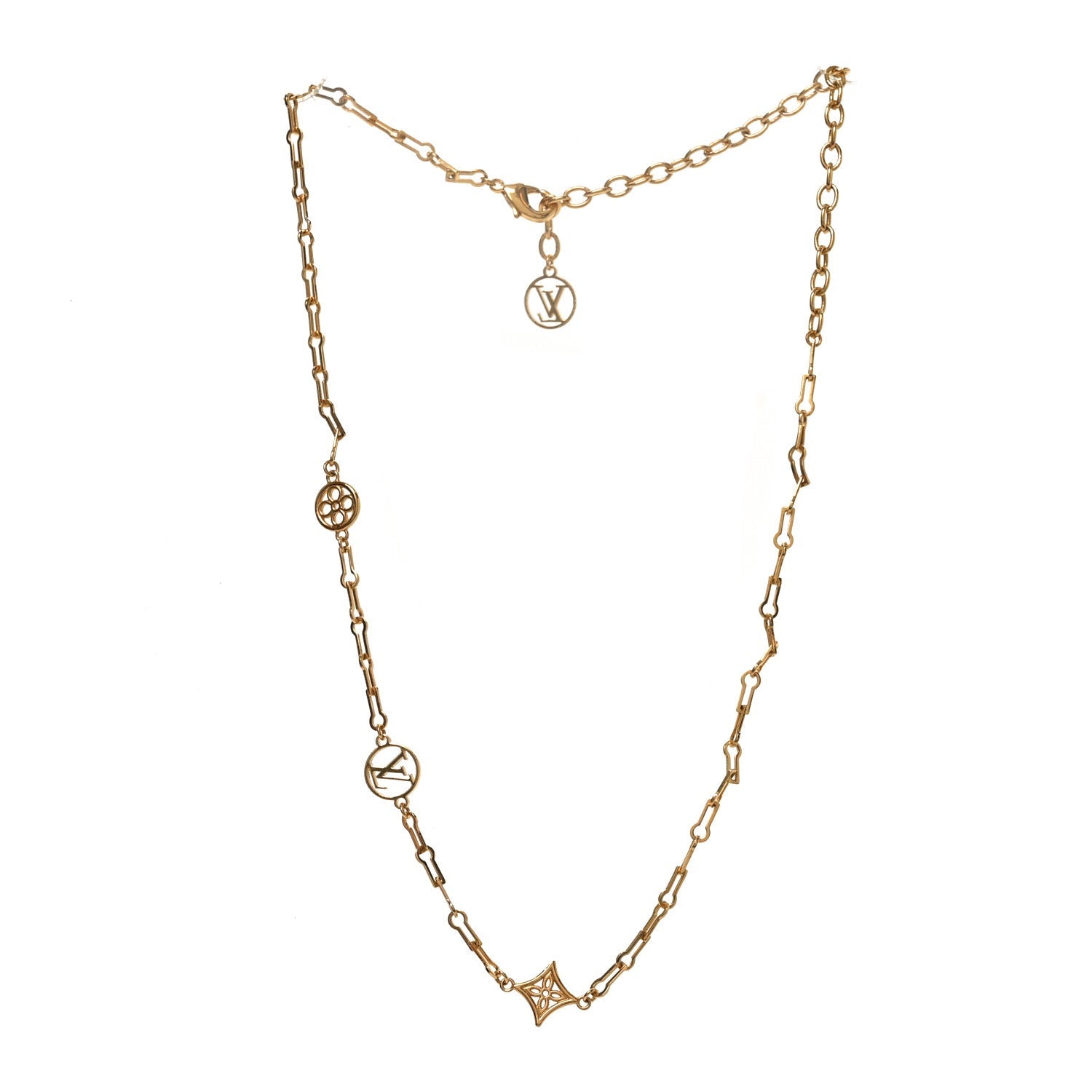 Metal Forever Young Short Necklace Gold