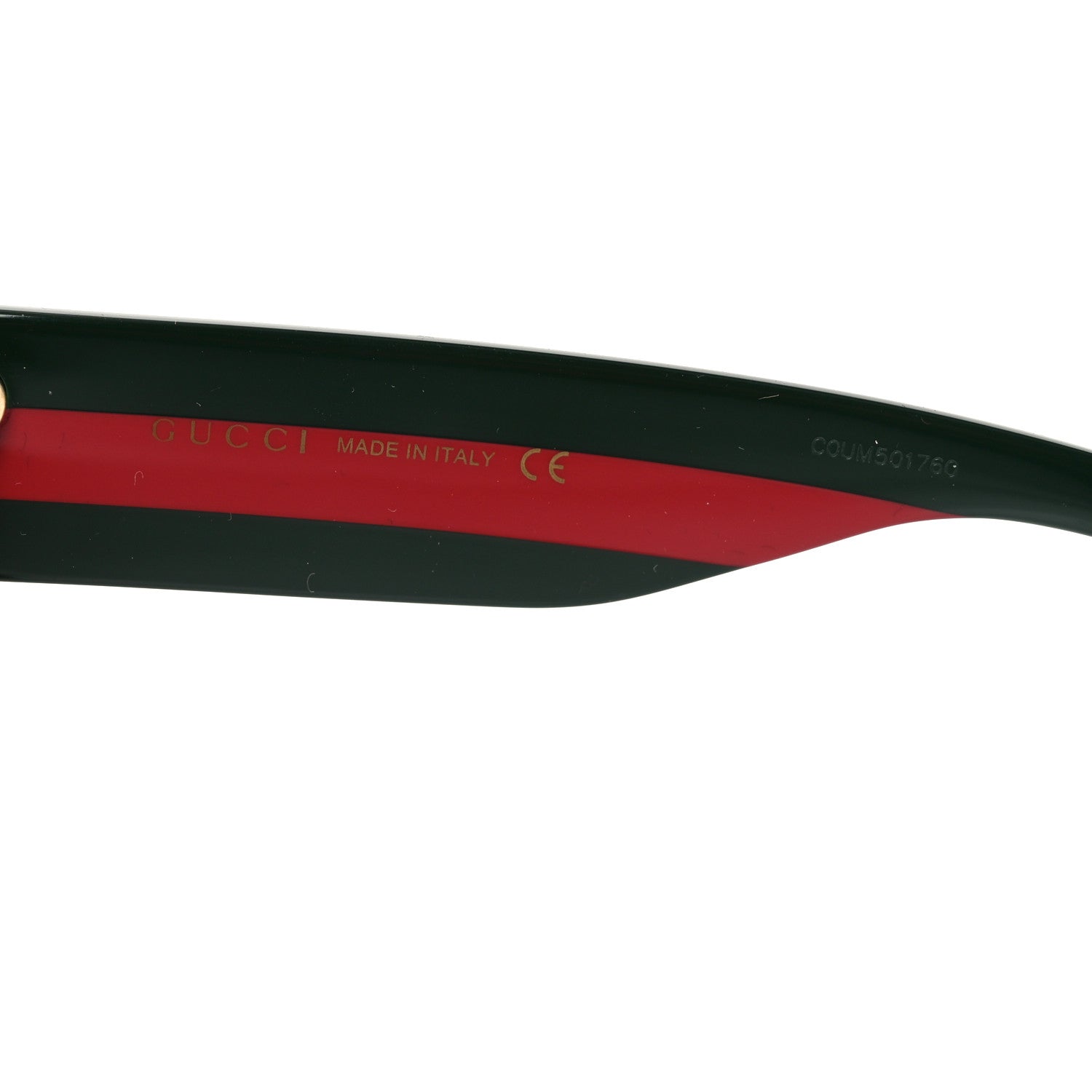 Acetate Square Frame Web Sunglasses GG0059S Tortoise