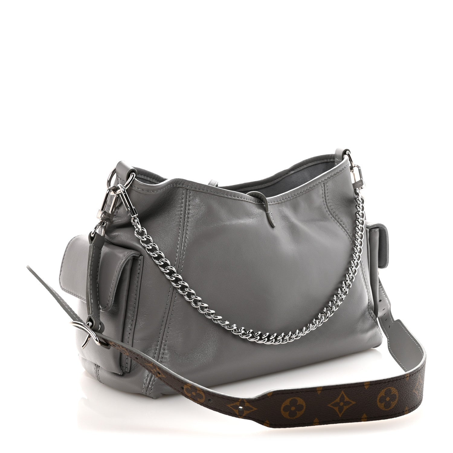 Lambskin CarryAll Cargo Vibe PM Trianon Gray