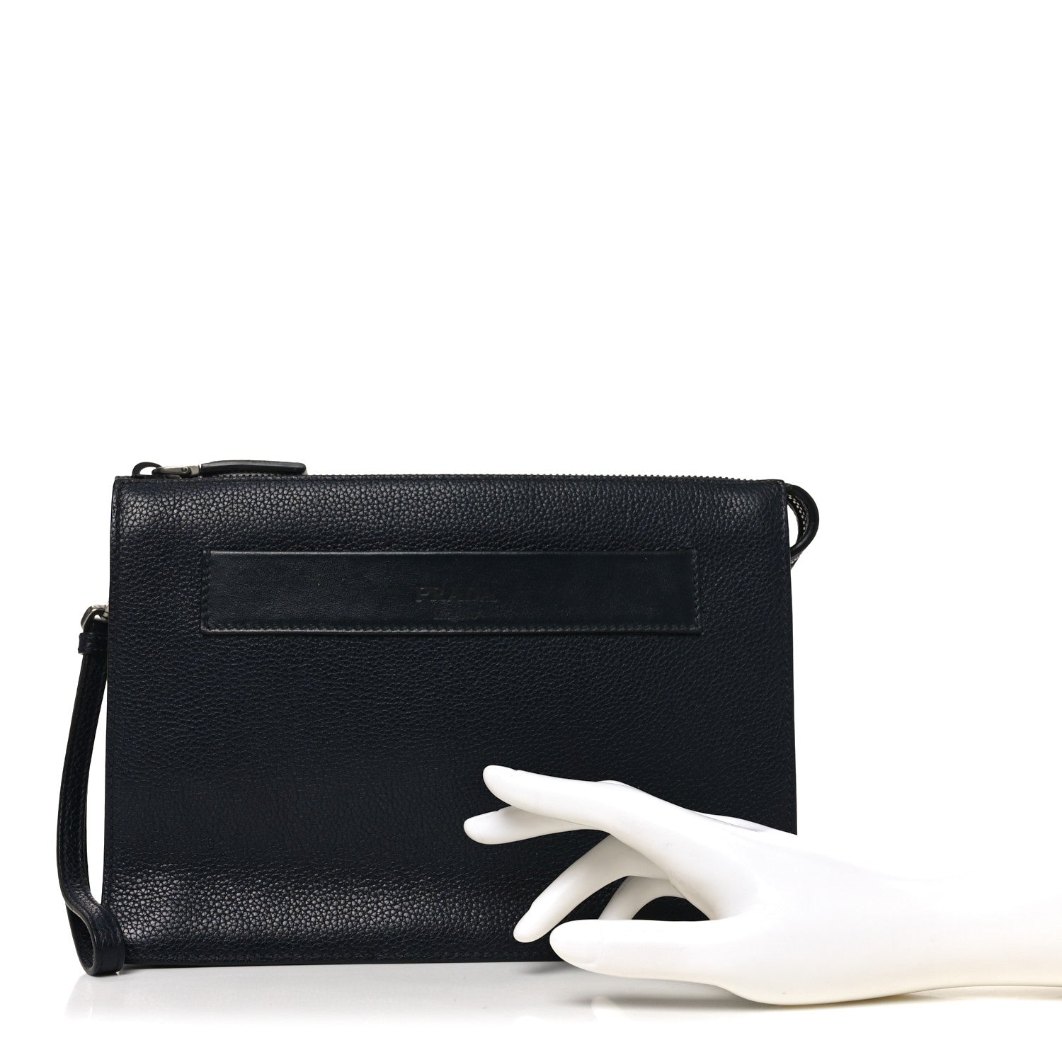 Vitello City Wristlet Pouch Black