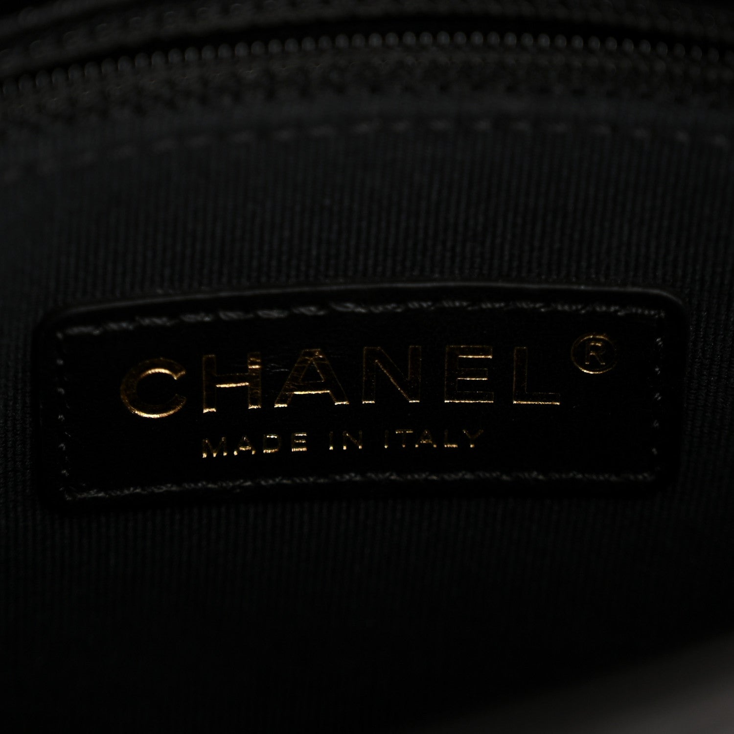 Lambskin Quilted Small Lacquered Chain Flap Black