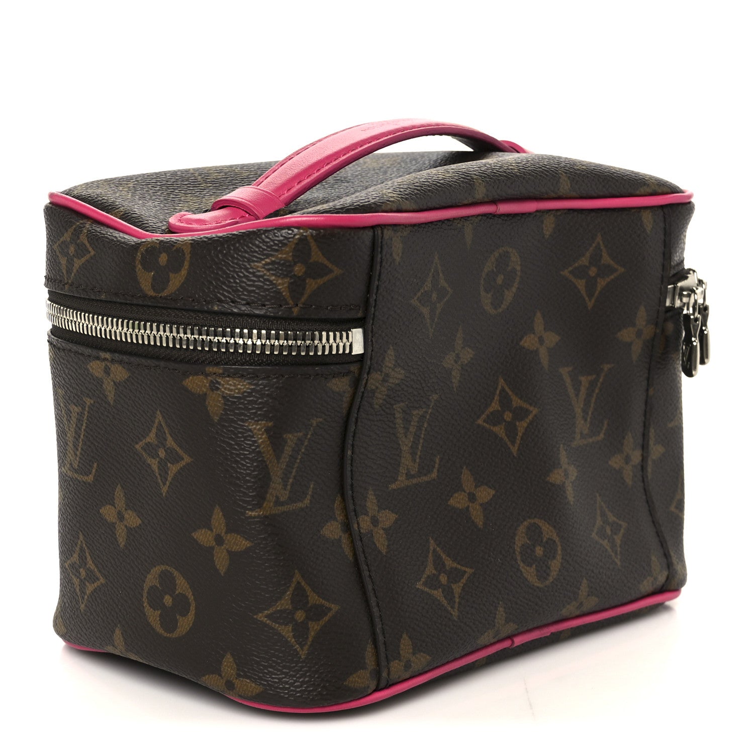 Monogram Macassar Nice Mini Fuchsia