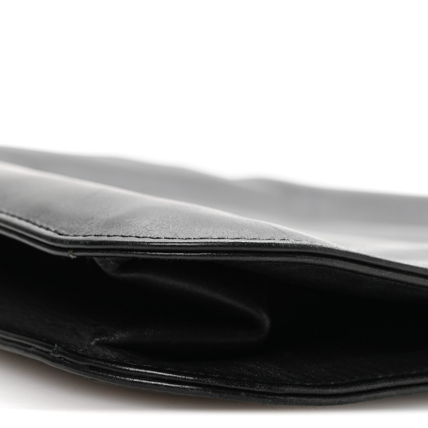 Calfskin Hobo Bag Black