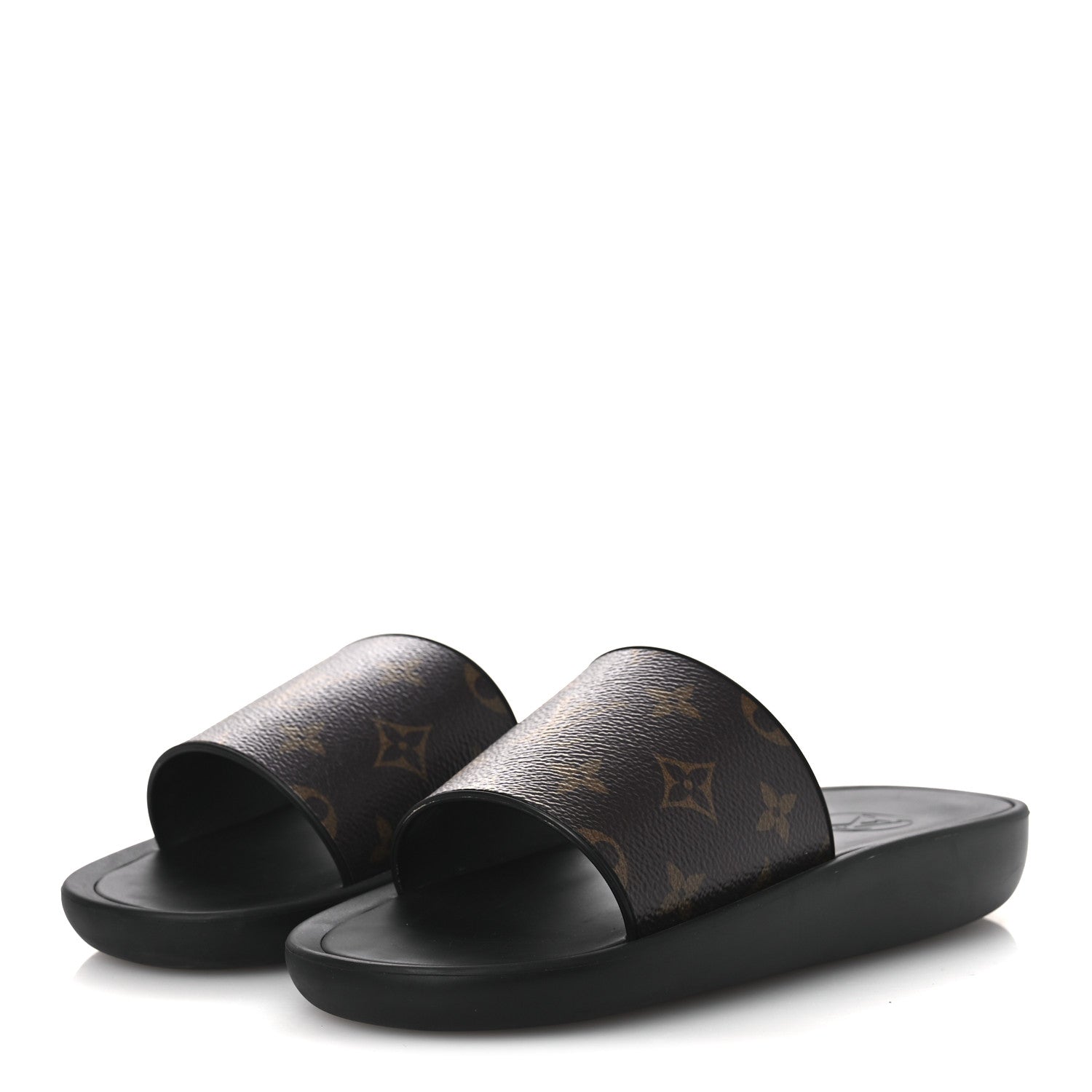 Monogram Sunbath Slide Sandals 38