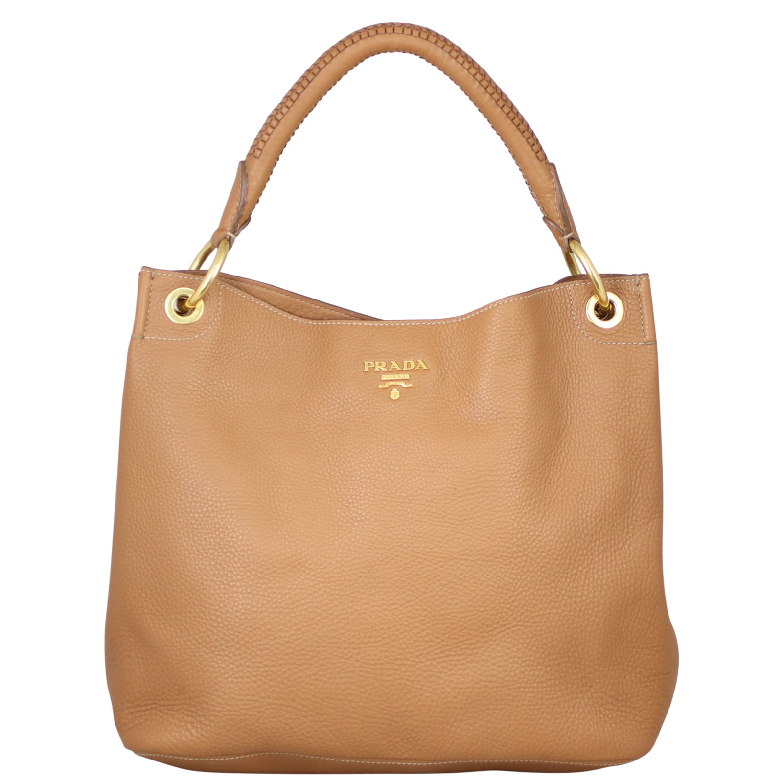 Prada Vitello Daino Hobo Bag