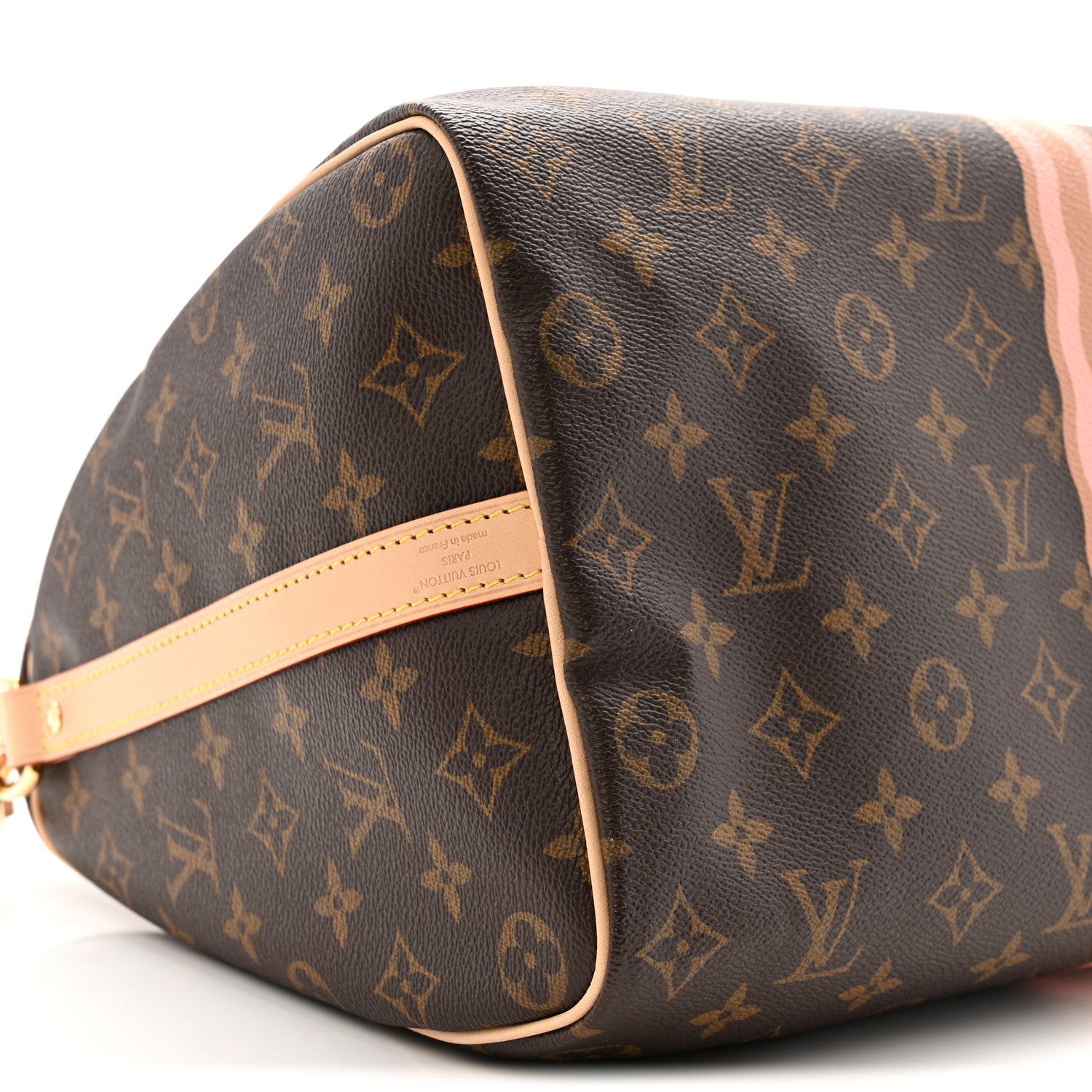 Mon Monogram Speedy Bandouliere 35 Light Pink Camel