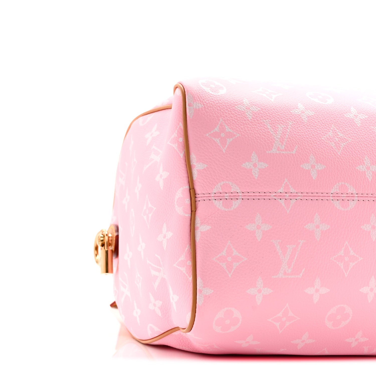 Calfskin Monogram Speedy P9 Bandouliere 30 Candy