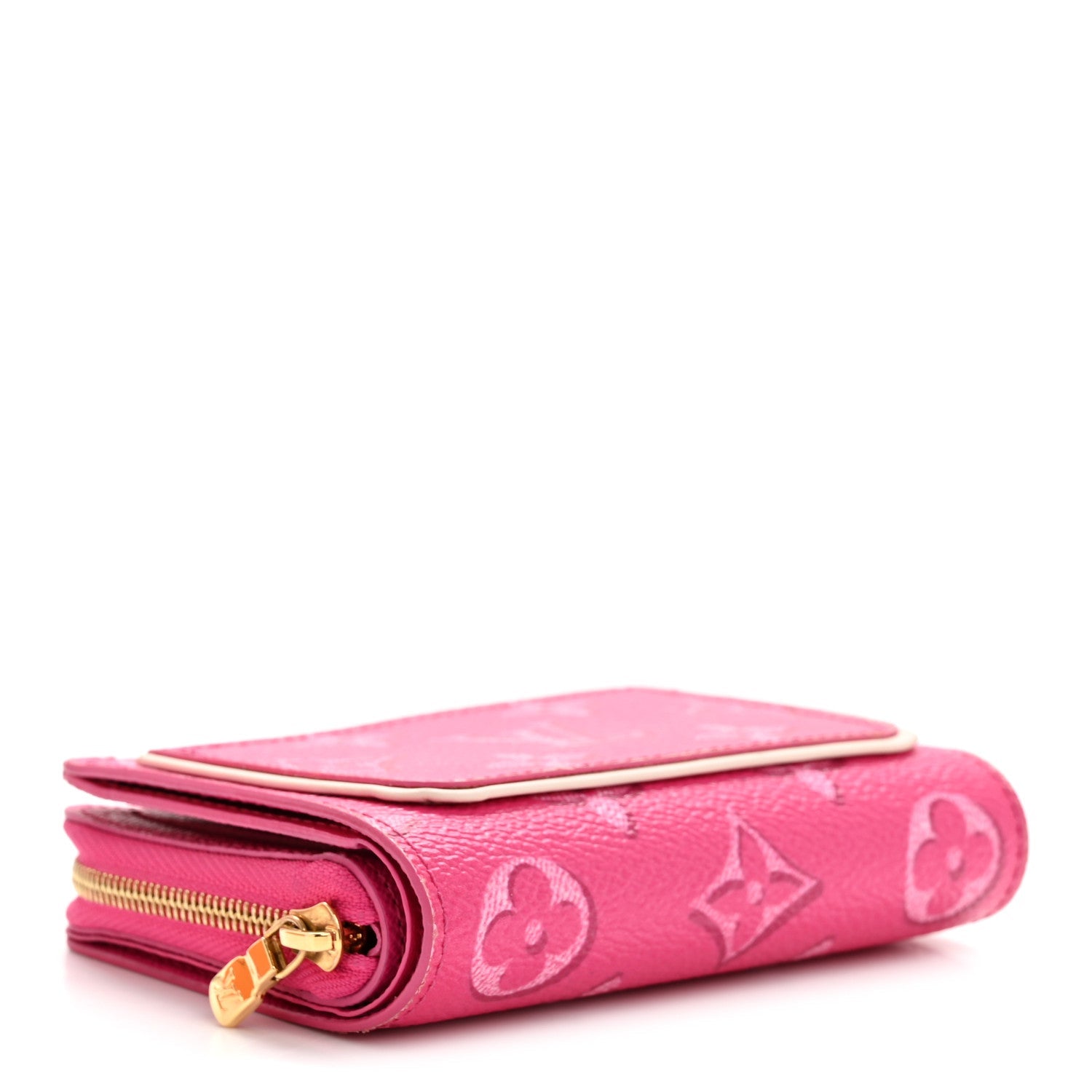 Monogram Fall for You Lou Wallet Fuchsia