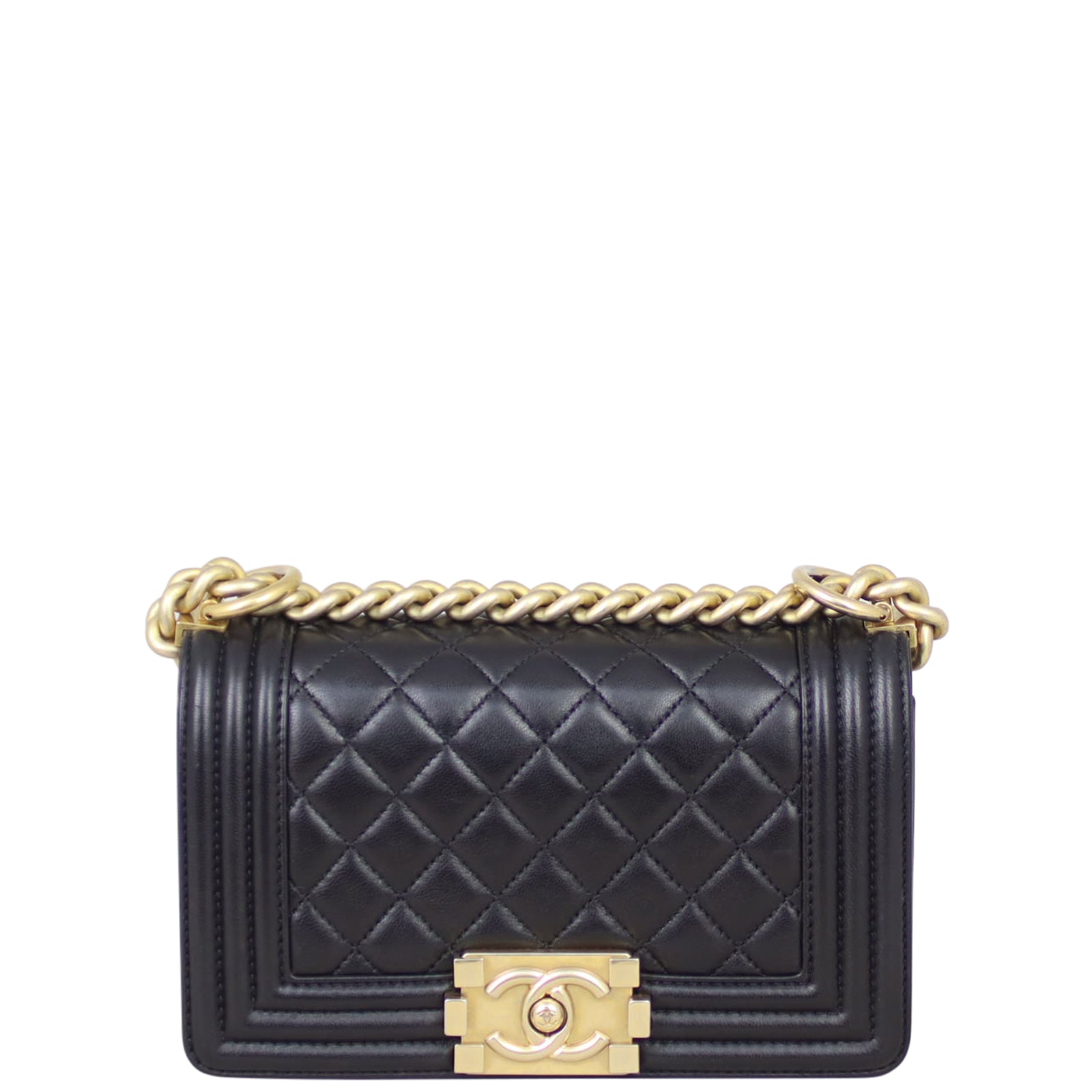 Chanel Boy Small | Black Lambskin