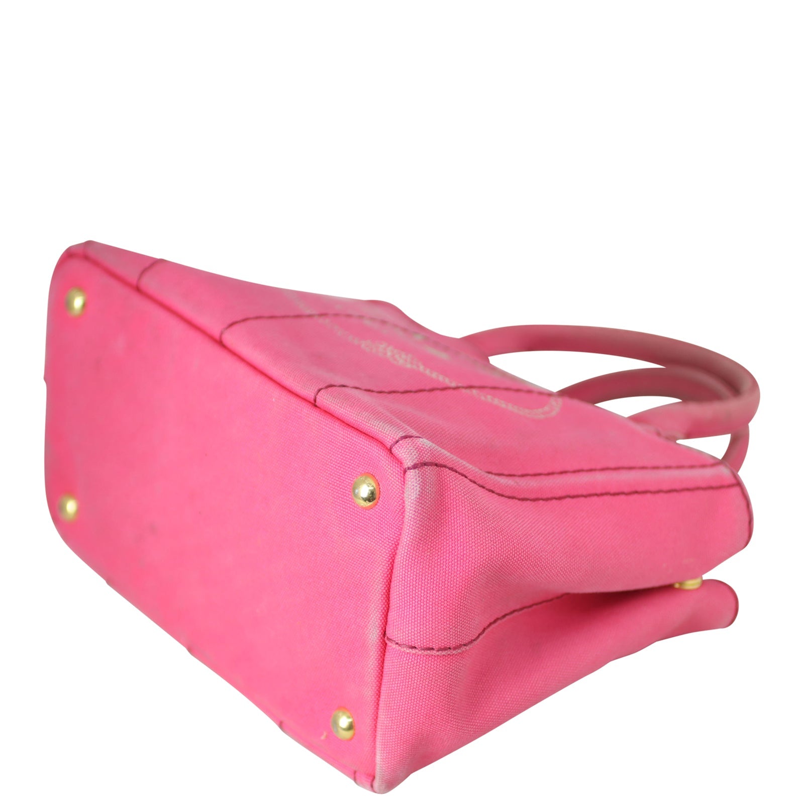 Prada Canapa Logo Tote Small