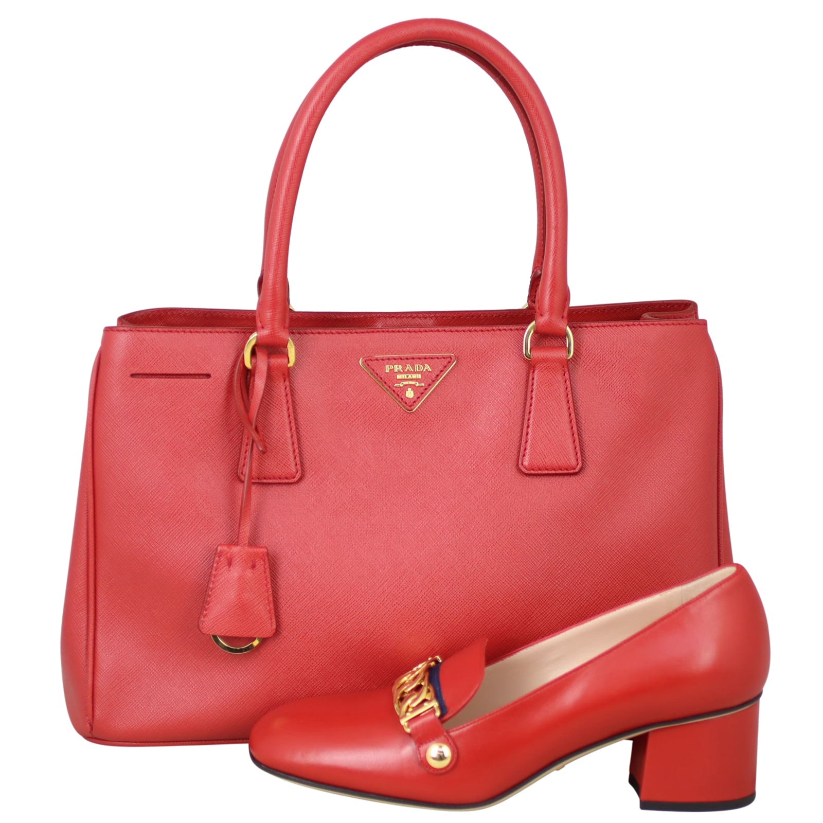 Prada Saffiano Lux Tote Medium