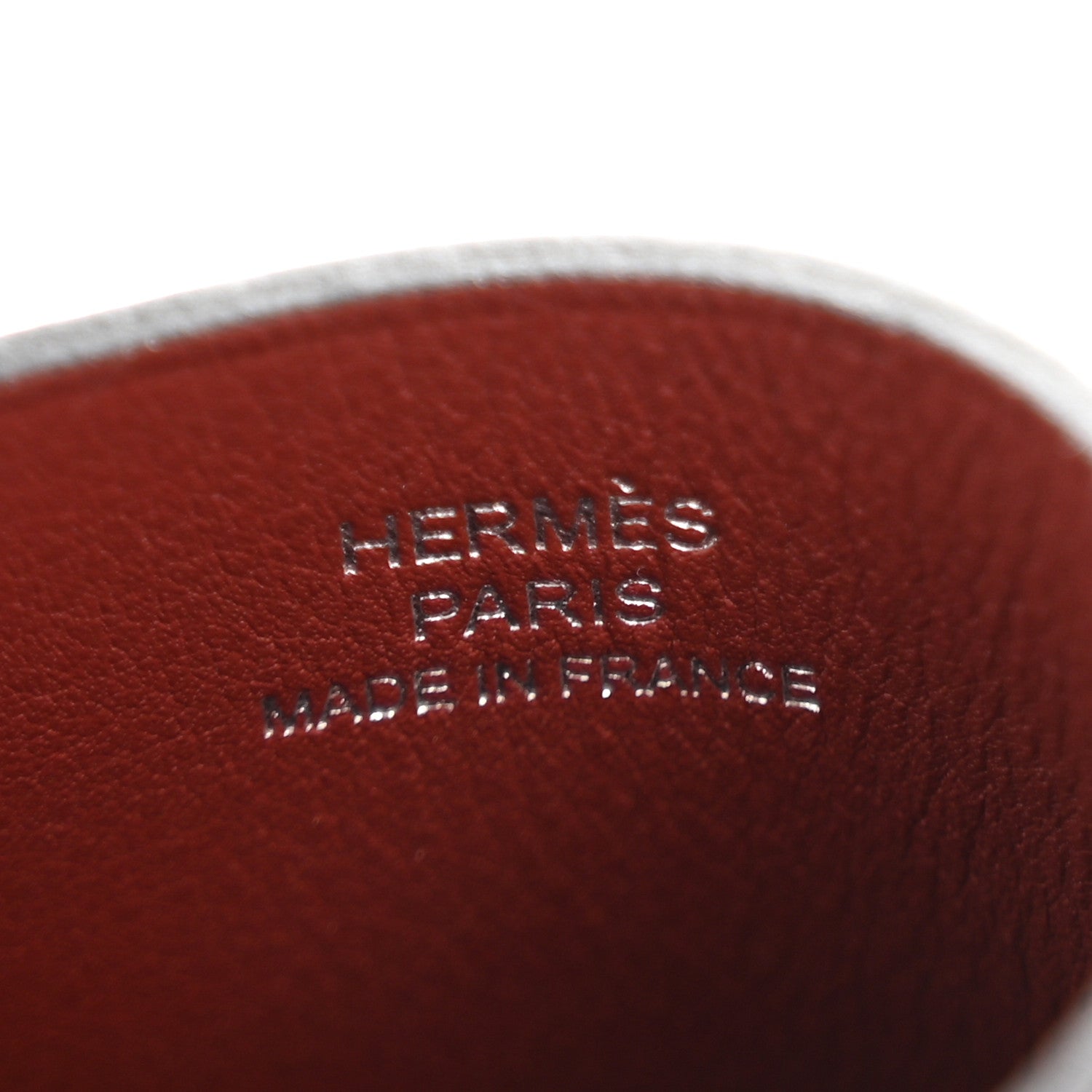 Epsom H Sellier Glasses Case Rouge H