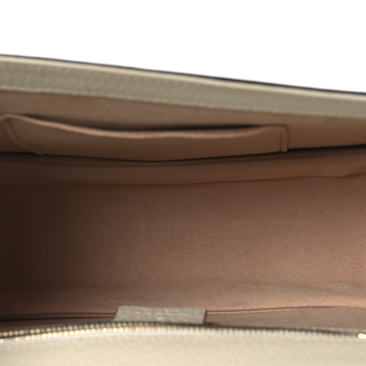 Textured Calfskin Small Ophidia Flap Messenger Bag Mystic White