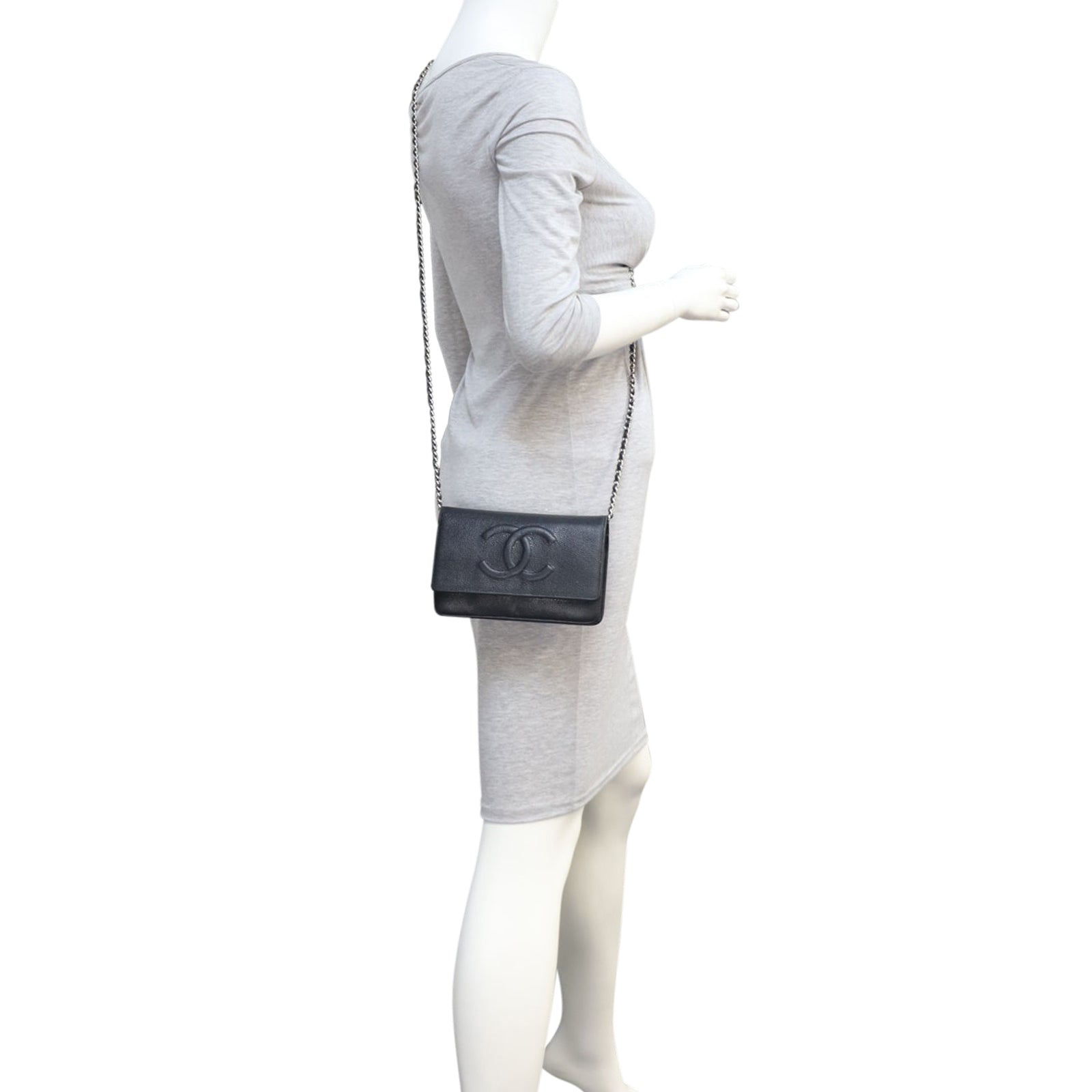 Chanel Timeless Wallet on Chain | Silver Hardware