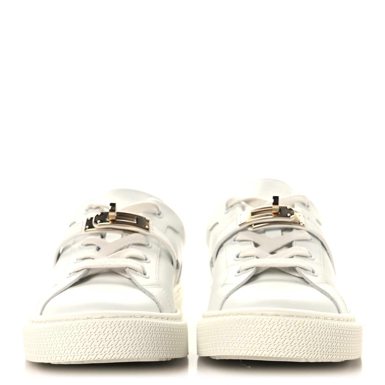 Calfskin Day Sneakers 36.5 White