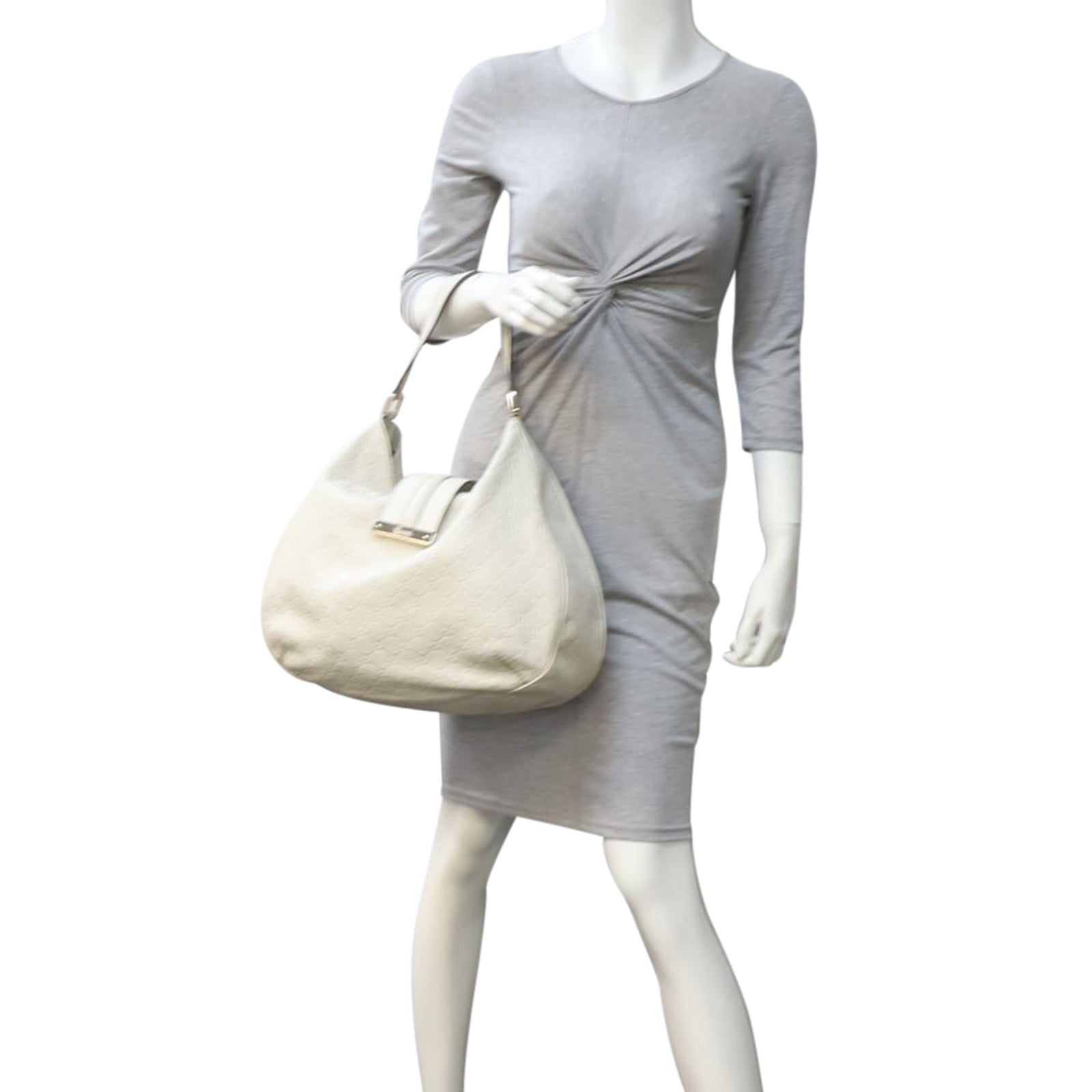 Gucci Guccissima New Ladies Web Hobo