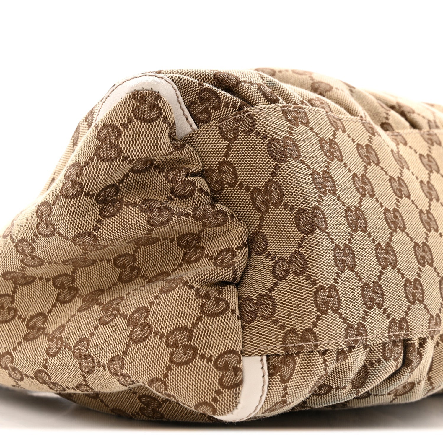 Monogram Large D Gold Hobo Off White