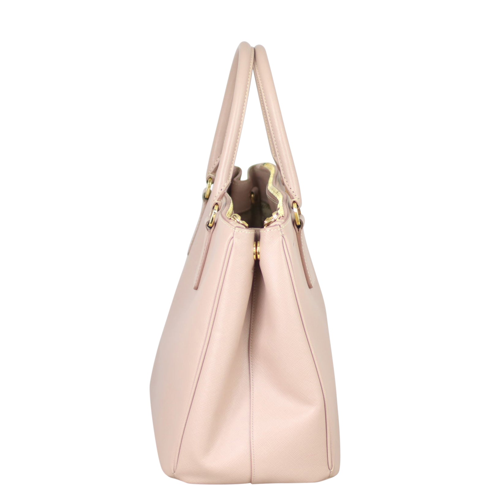 Prada Saffiano Lux Galleria Double Zip Tote Medium