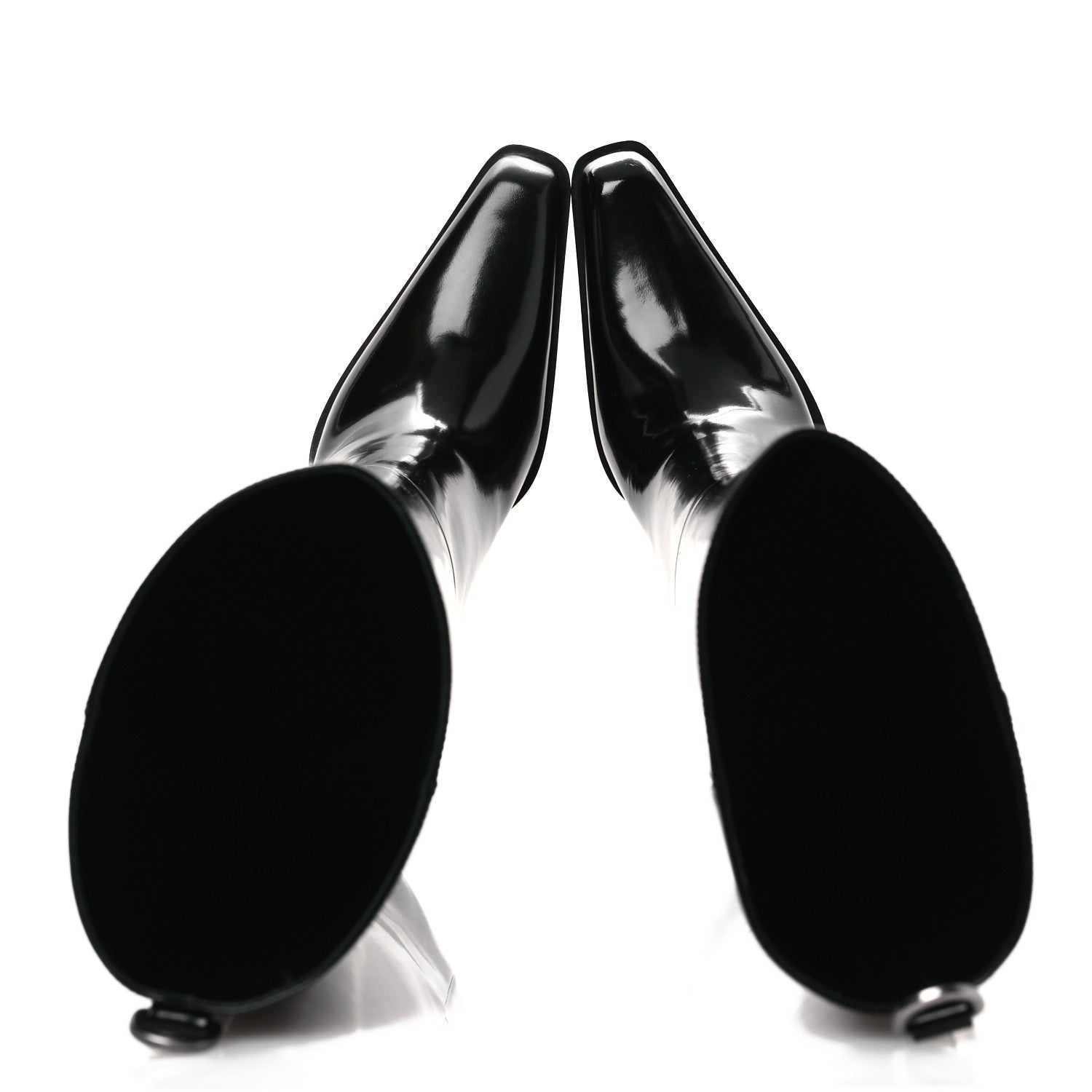 Vitello Marilyn Nina 95 Knee High Boots 38 Black