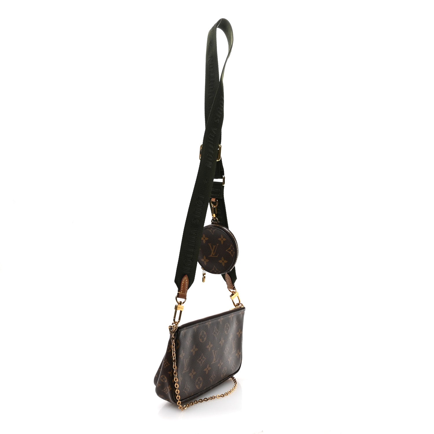 Monogram Multi Pochette Accessories Kaki