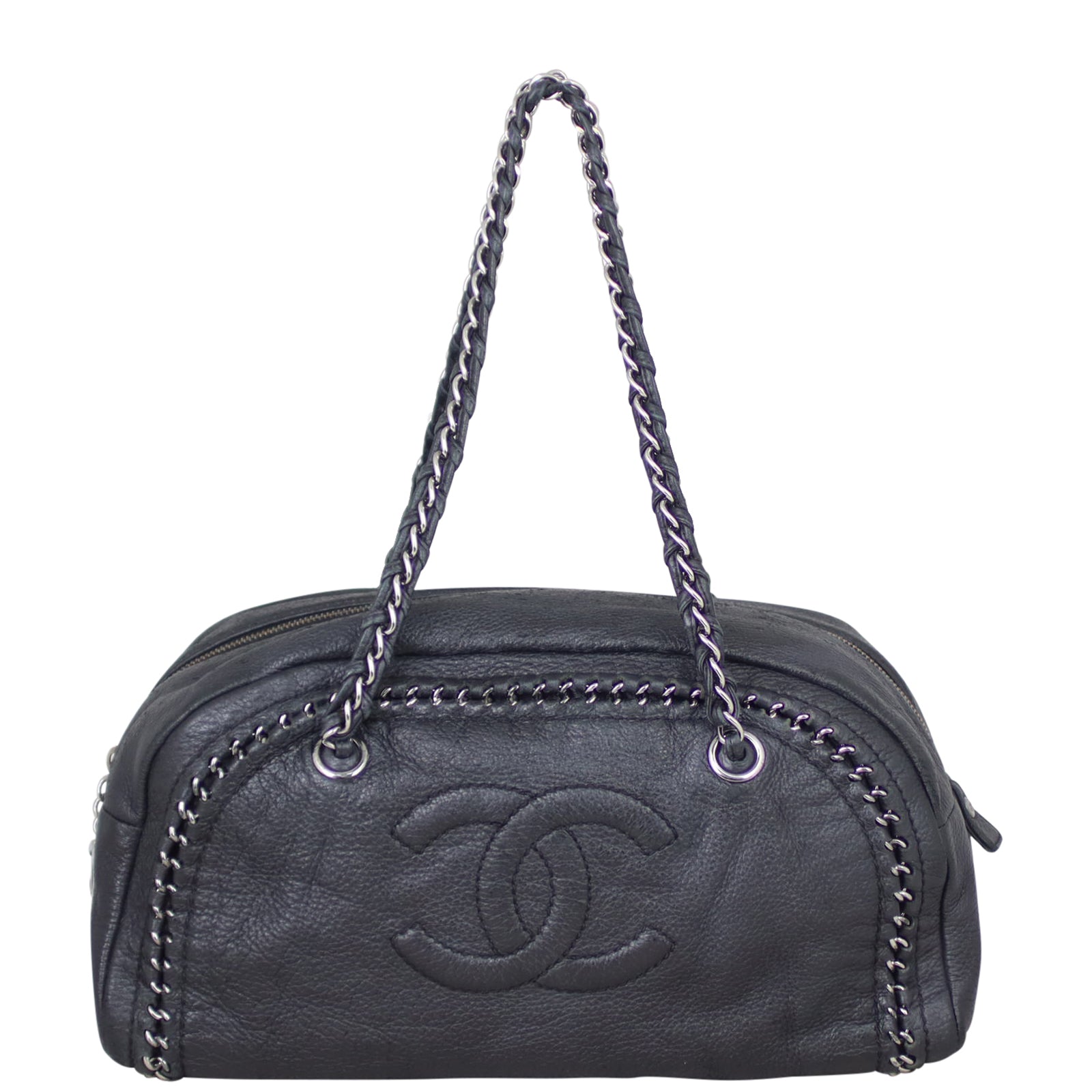 Chanel Luxe Ligne Bowler | Deerskin