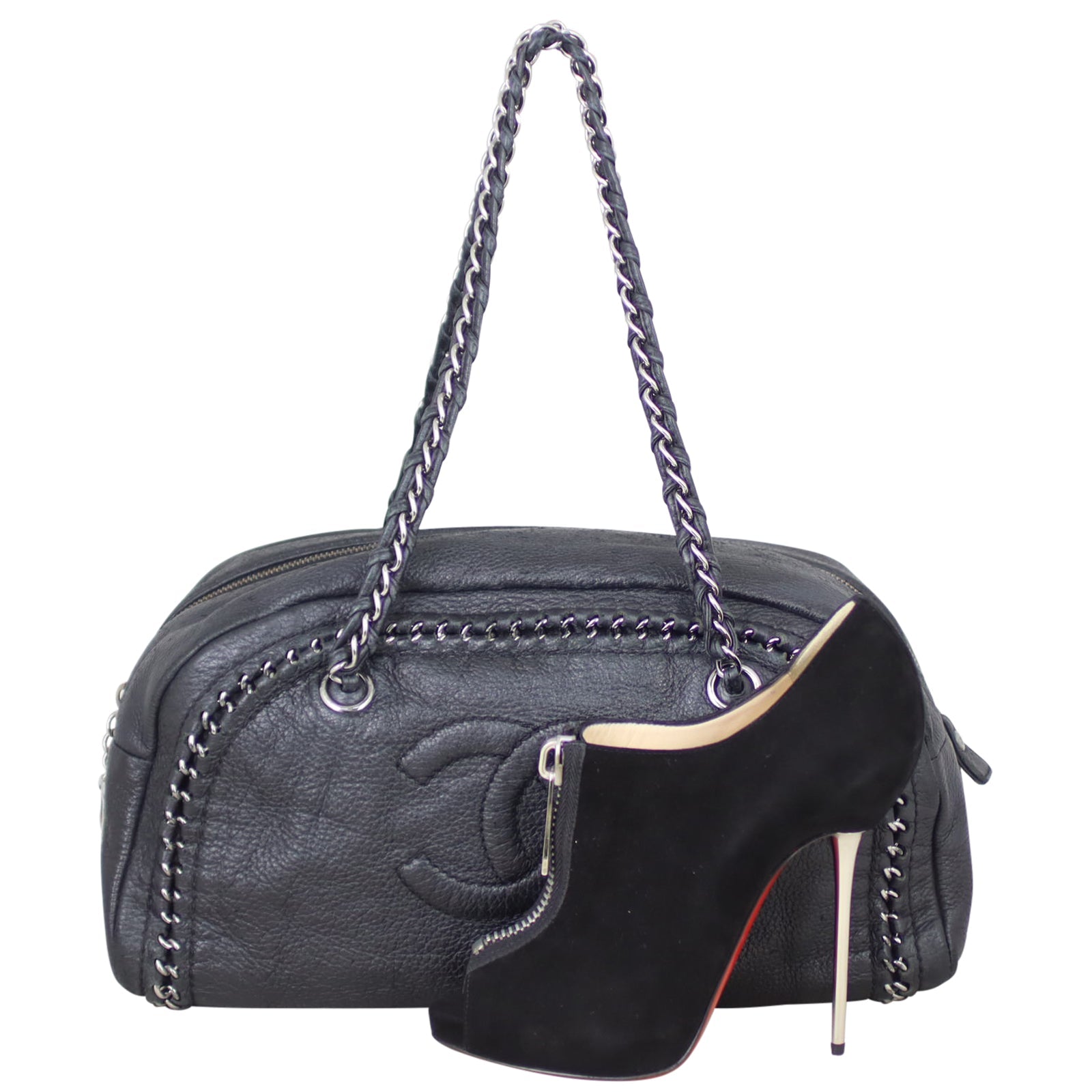 Chanel Luxe Ligne Bowler | Deerskin