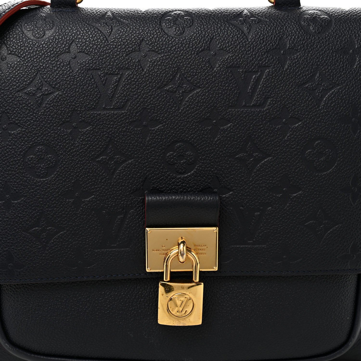 Empreinte Marignan Marine Rouge