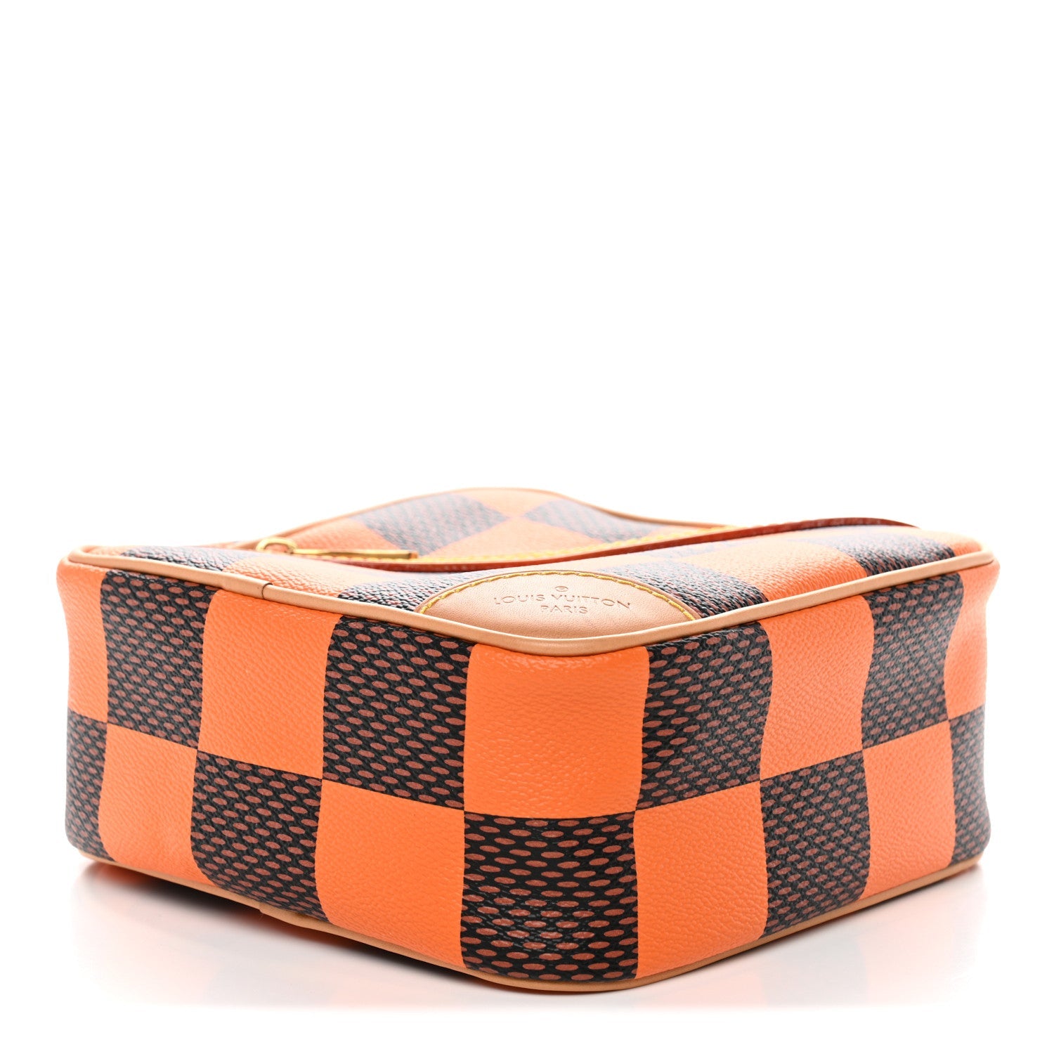 Damier Pop Chess Messenger Orange