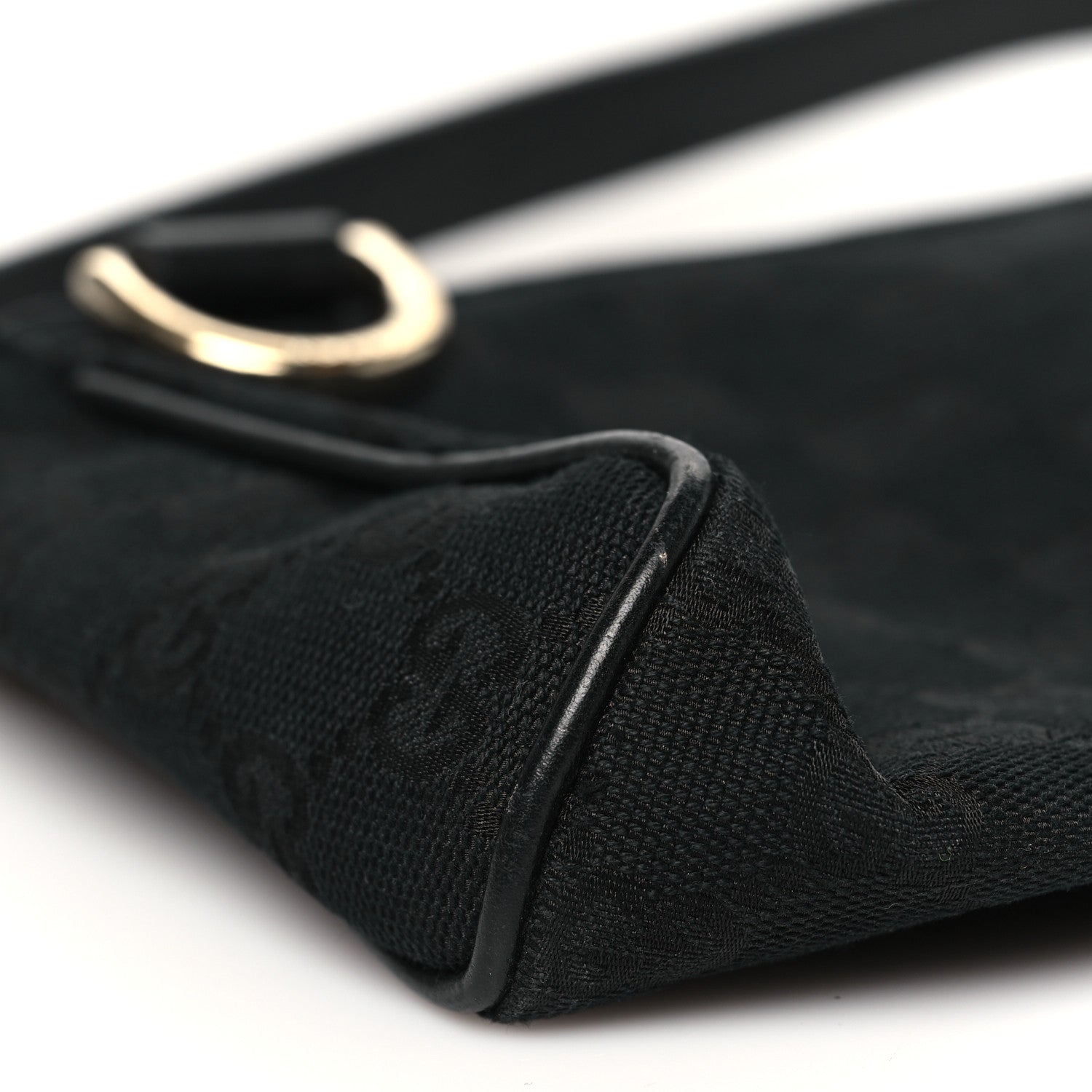 Monogram D Ring Cosmetic Case Black