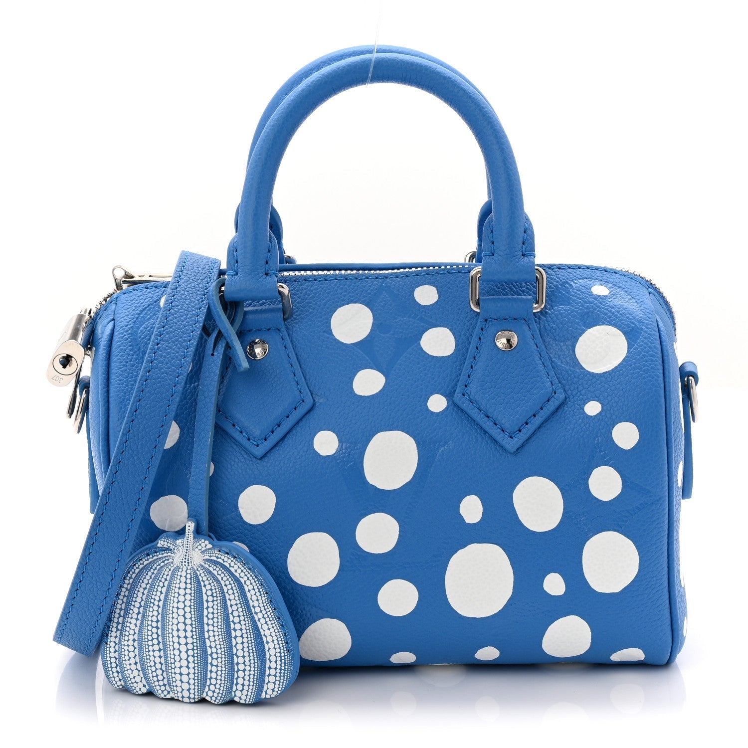 LV X YK Empreinte Speedy Bandouliere 20 Blue White