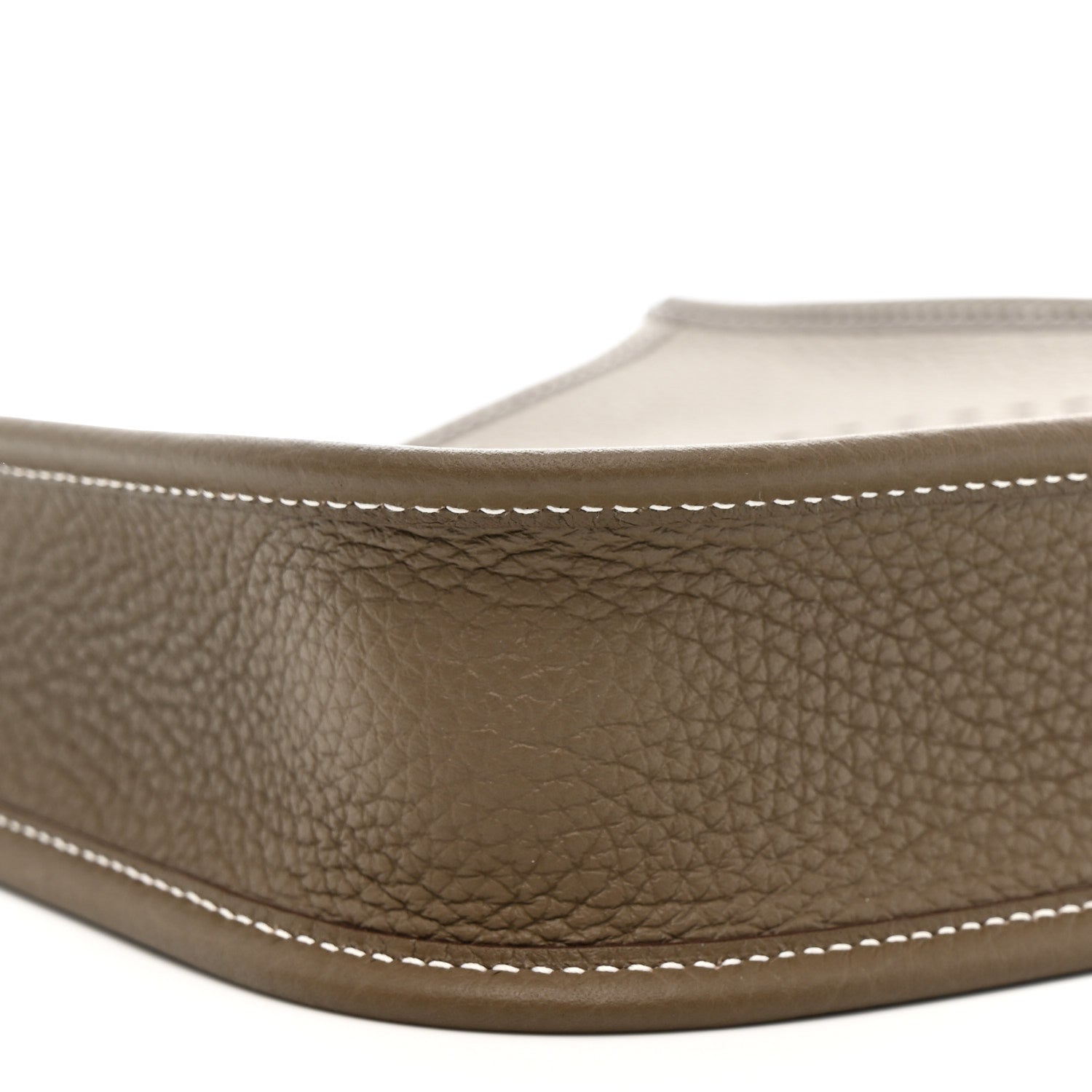 Taurillon Clemence Amazone Sangle Cavale Evelyne TPM Etoupe Gris Pale