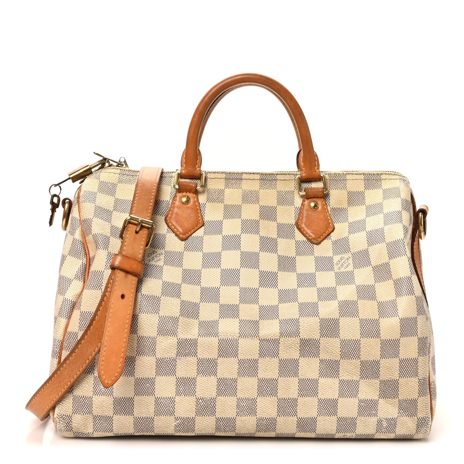 Damier Azur Speedy Bandouliere 30