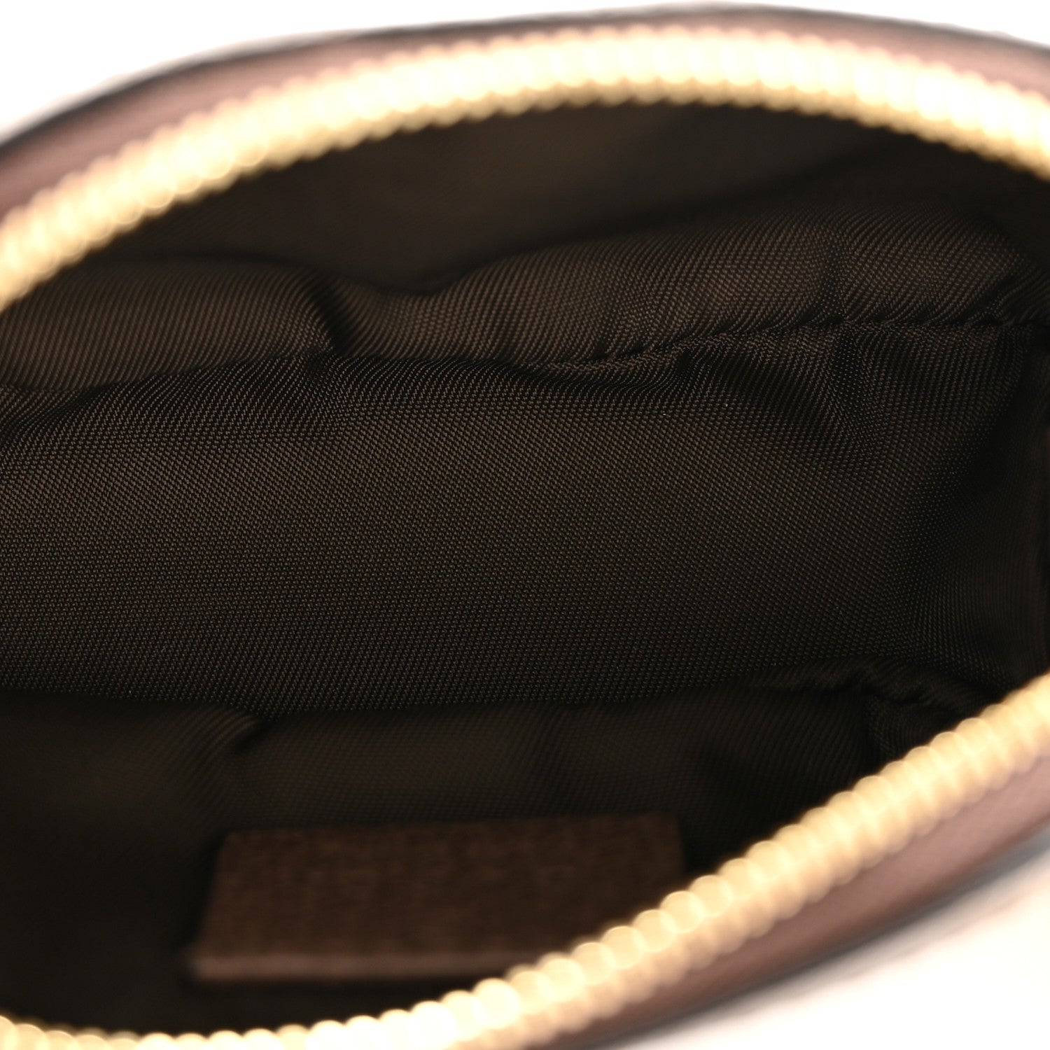 GG Supreme Monogram Web Ophidia Dome Key Pouch Beige New Acero