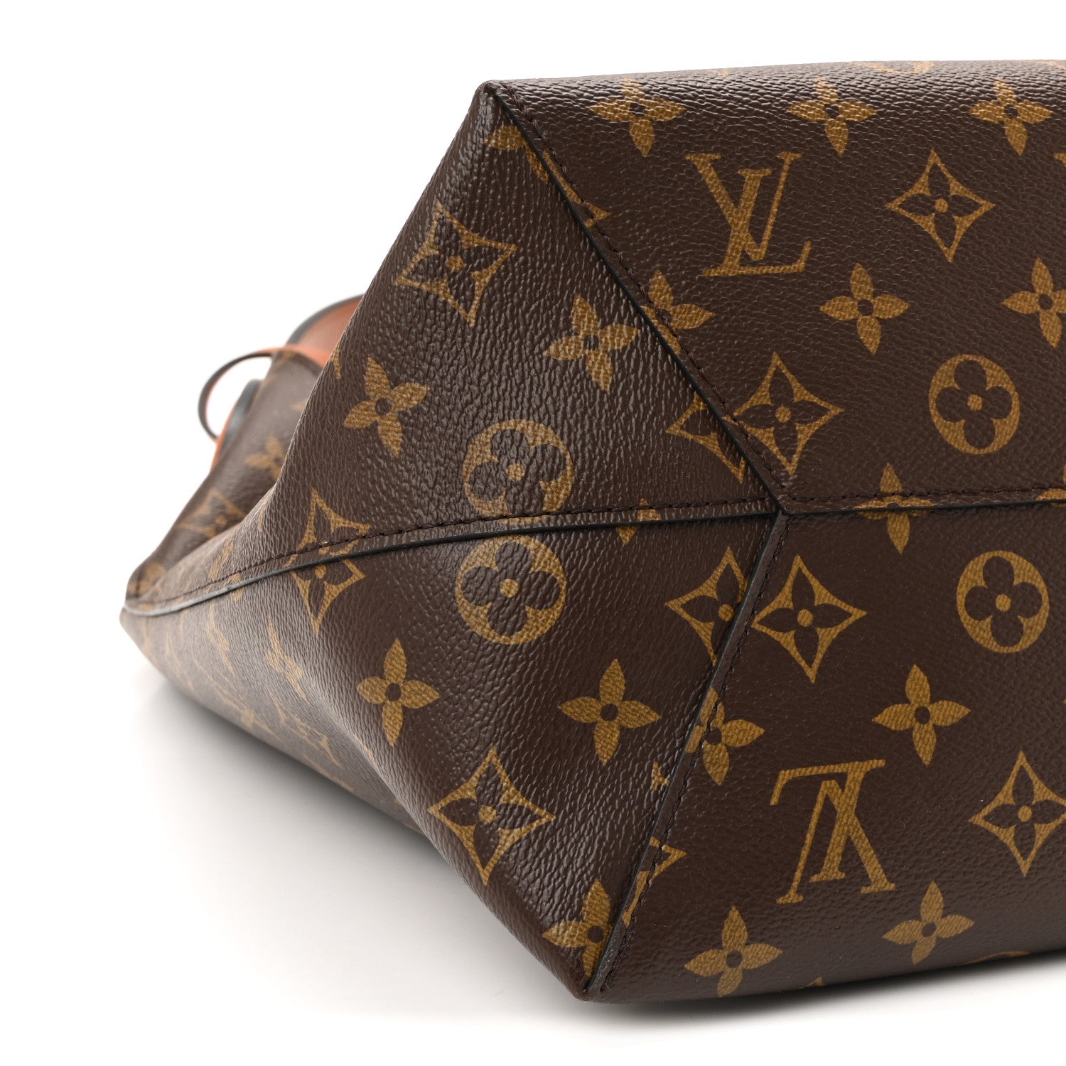 Monogram Flower Hobo Caramel