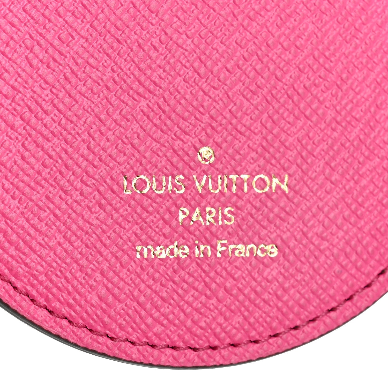 Monogram 2022 Christmas Animation Seoul Bag Charm Key Ring Light Pink
