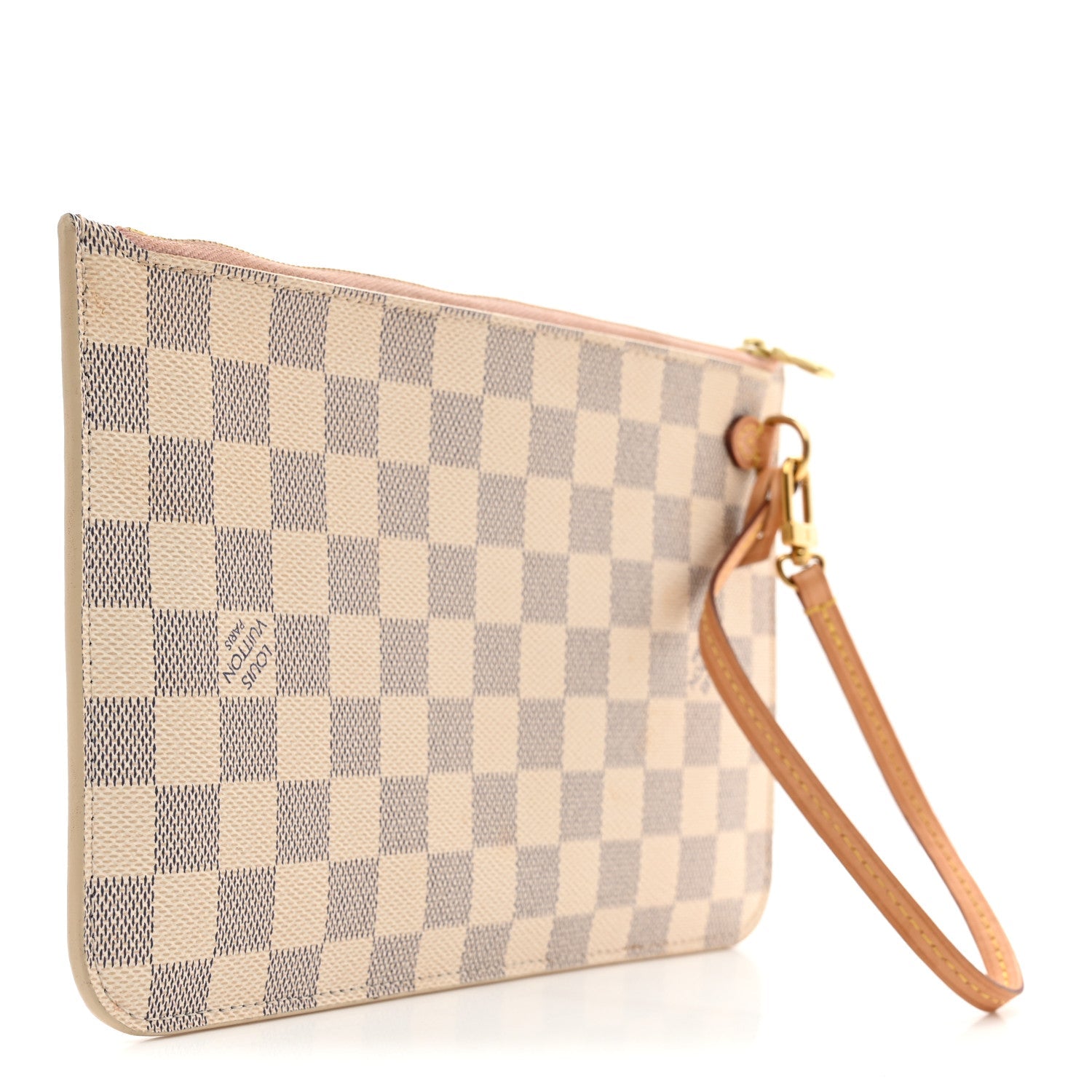 Damier Azur Neverfull MM GM Pochette Rose Ballerine