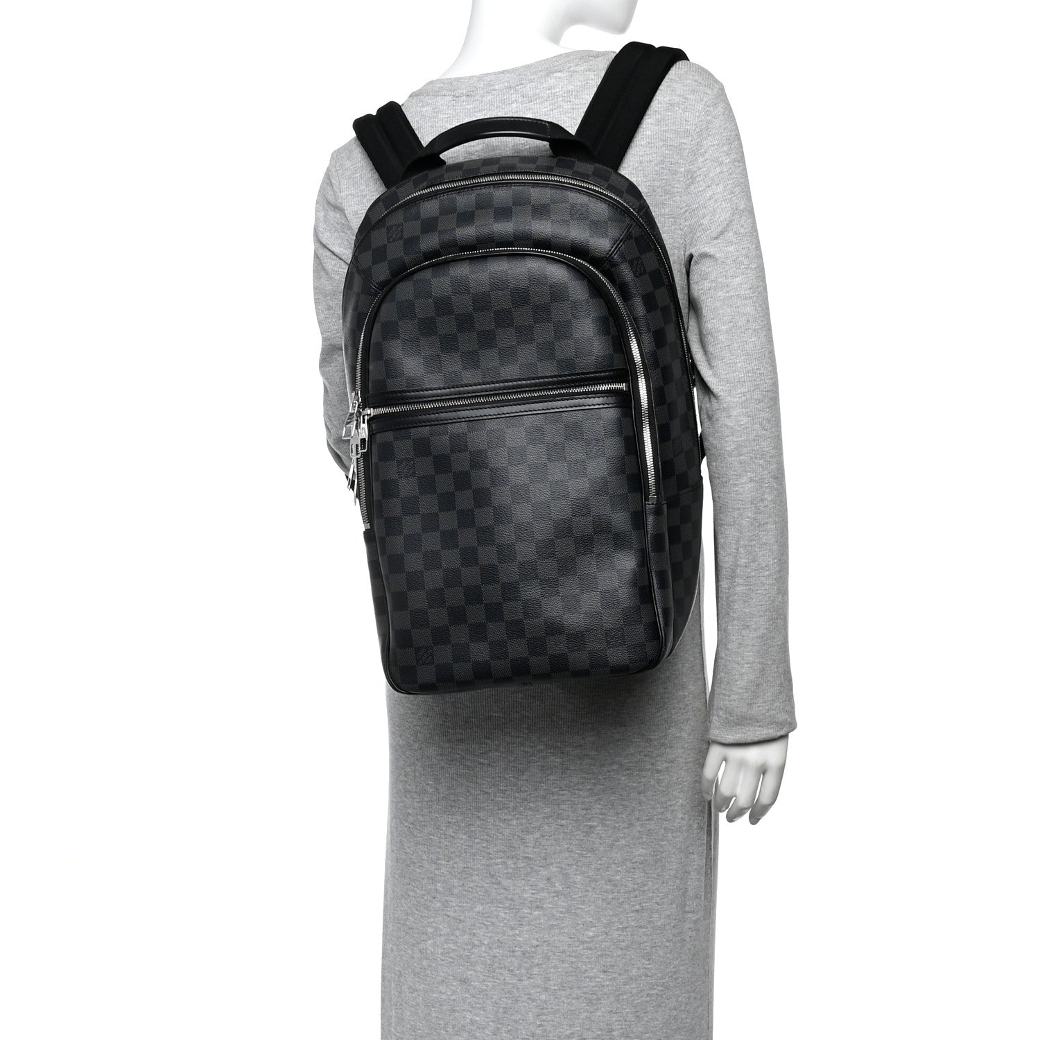 Damier Graphite Michael Backpack