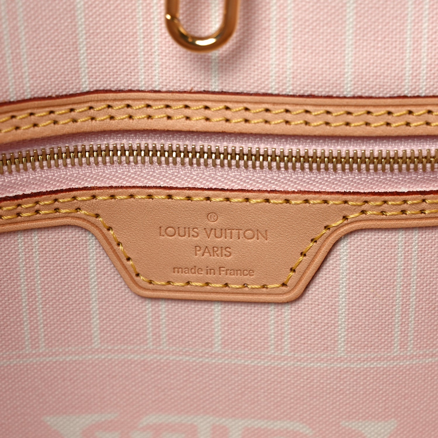 Monogram Giant By The Pool Neverfull MM Light Pink
