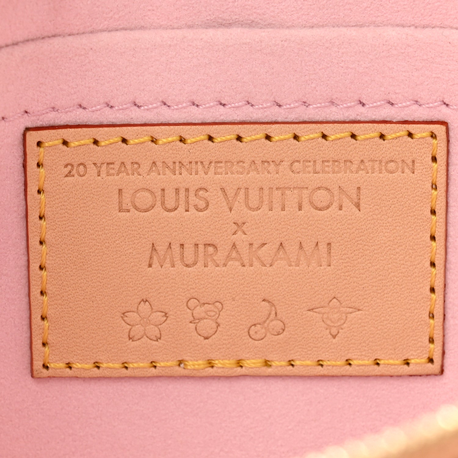 LV X TM Monogram Pochette Accessories Sakura Brown