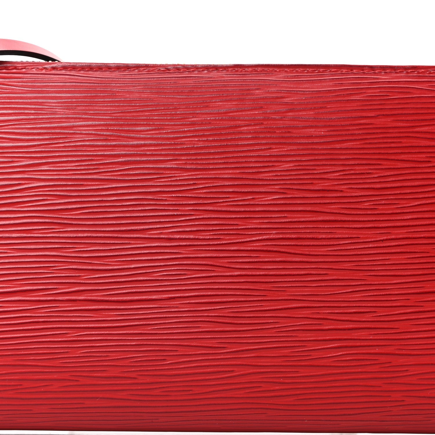 Epi Pochette Accessories 24 Castillan Red